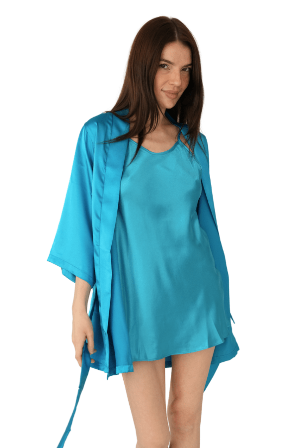Lila Robe - Turquoise、mySite、bengalsvssteelers