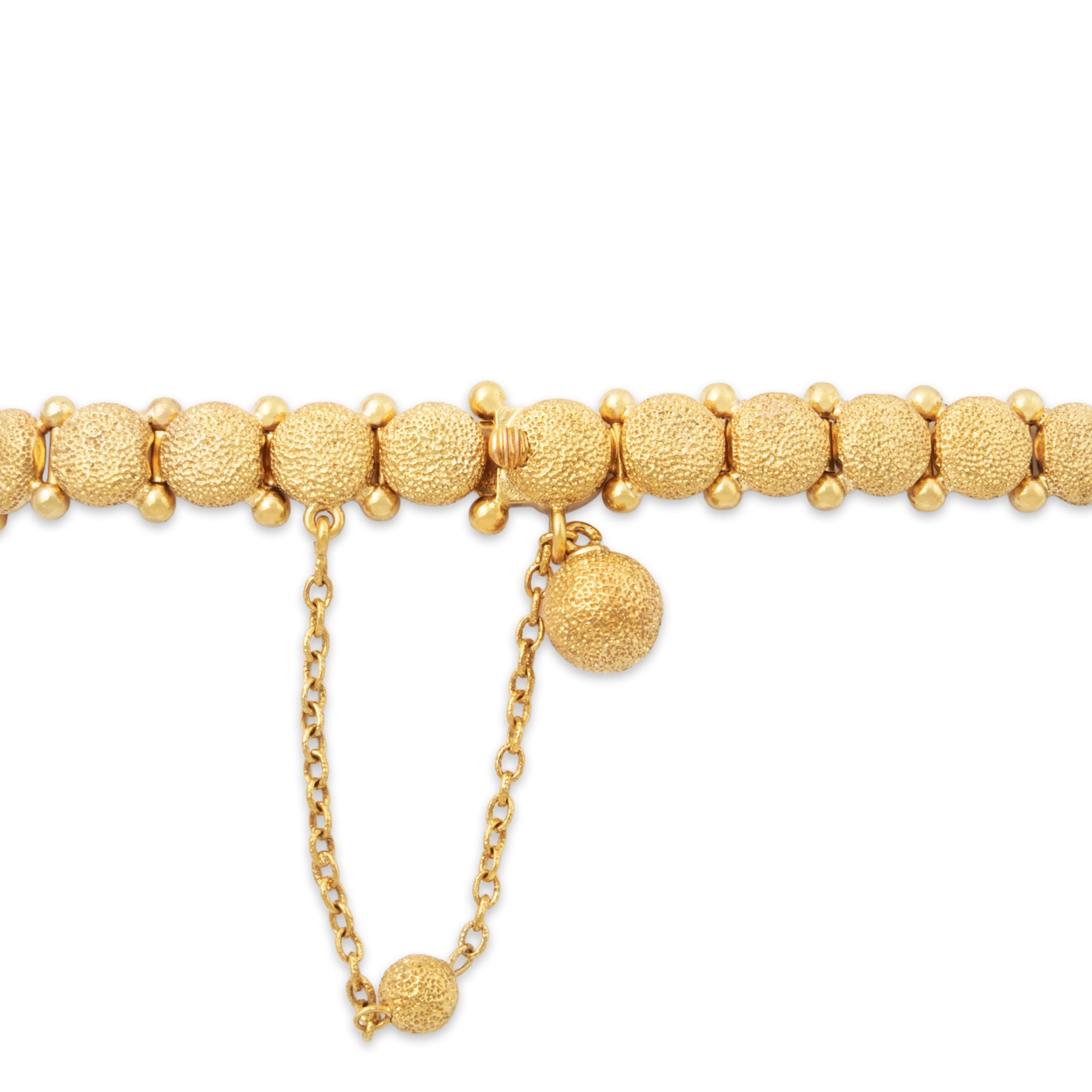 Antique Victorian 14k Yellow Gold .34ct Old Mine Diamond Stunning Bracelet 6.25、mySite、hinf8tx79