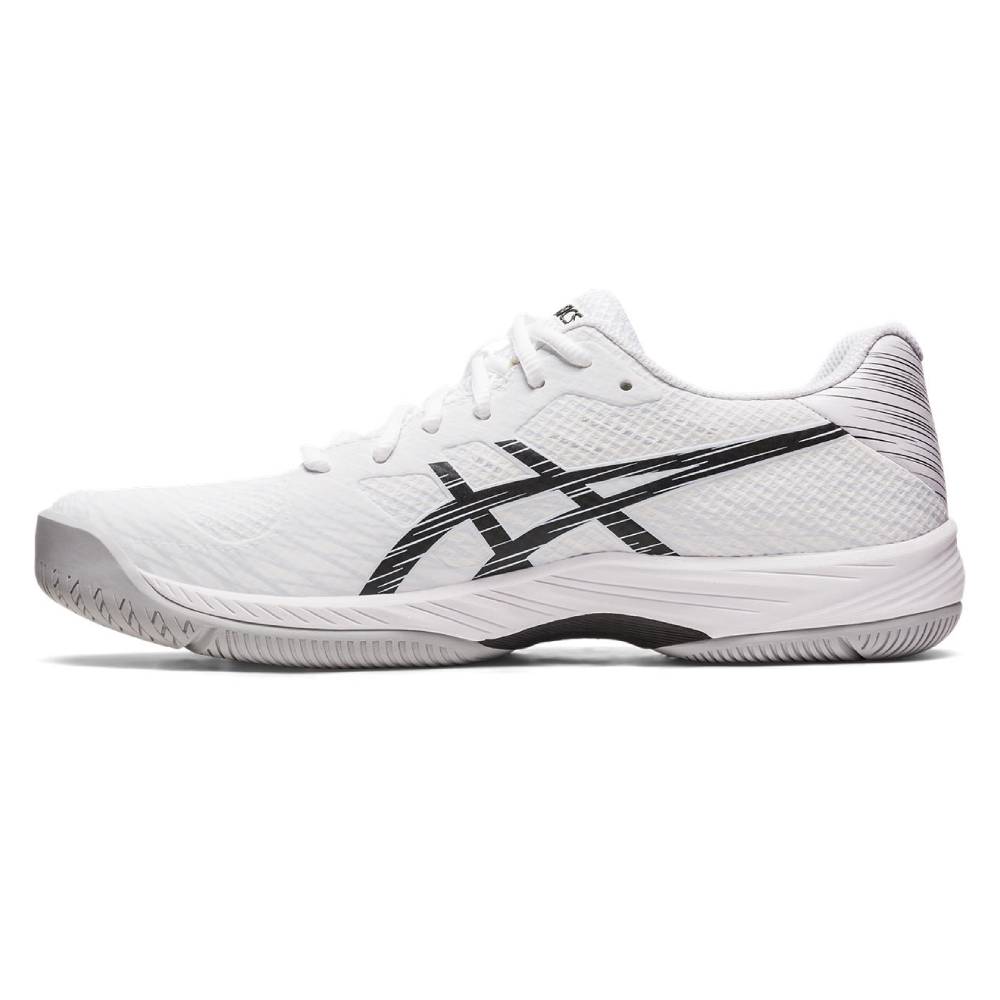 Asics Gel Game 9 Men's Tennis Shoe (White/Black)