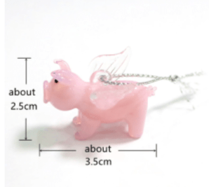 Murano Glass Handblown Piggy Assortment、mySite、g9winljtr