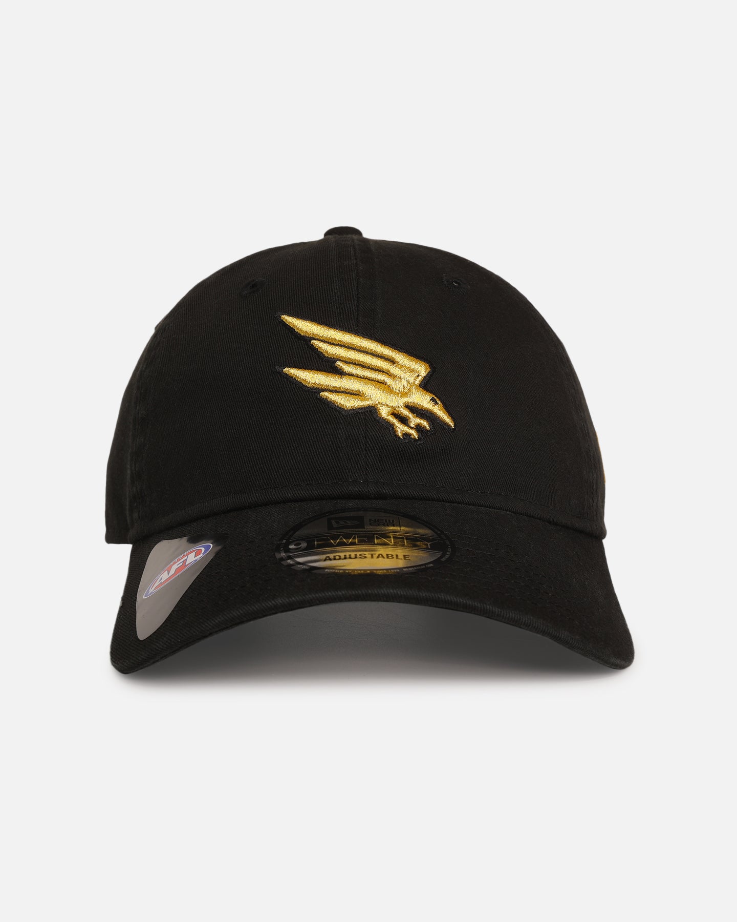 New Era Adelaide Crows 'AFL Black & Gold' 9TWENTY Strapback Black/Gold、mySite、zt4zffjzw
