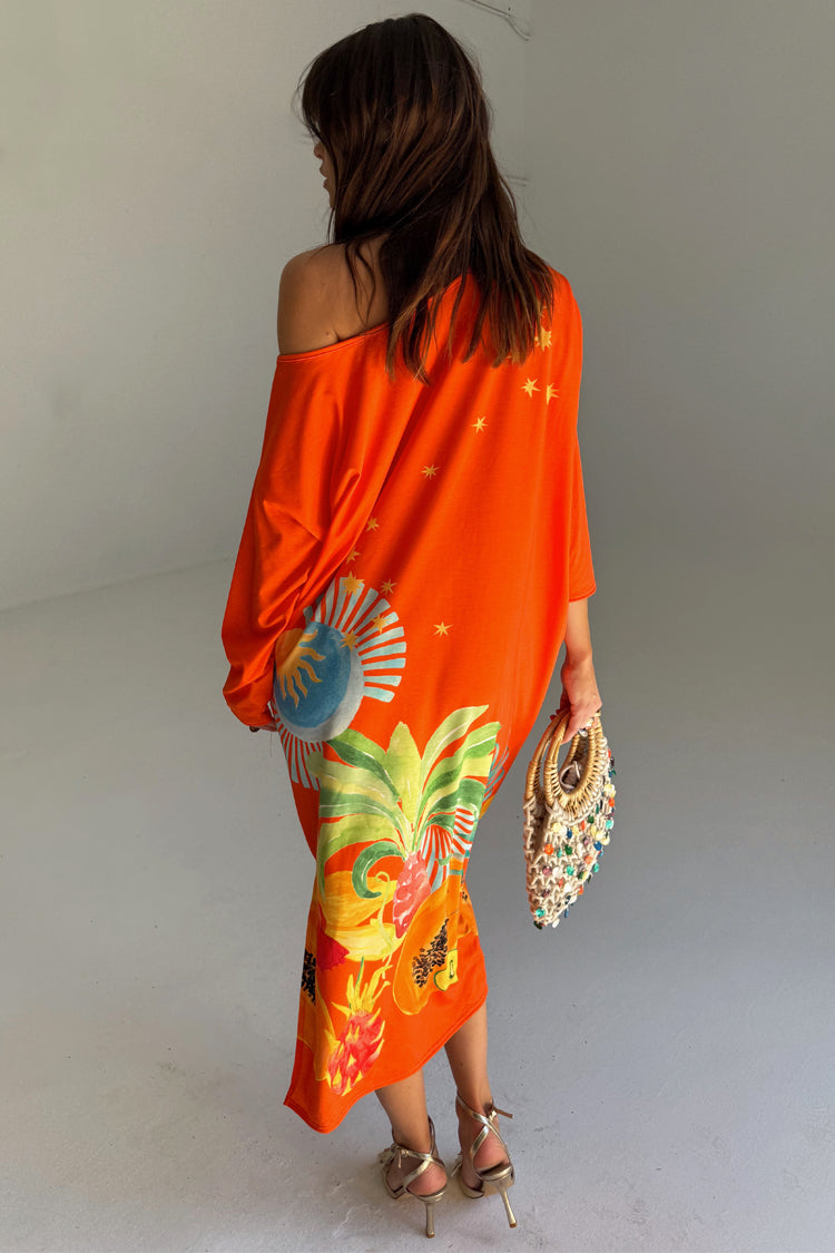 Orange Rio Jem Dress、mySite、solidvoid