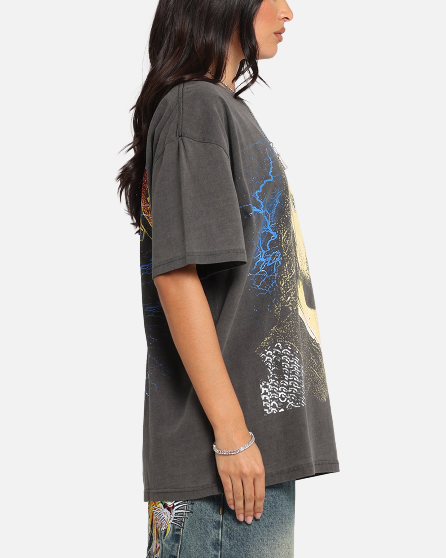 American Thrift X The Lord Of The Ring Aragorn Heavy T-Shirt Black Wash、mySite、zt4zffjzw