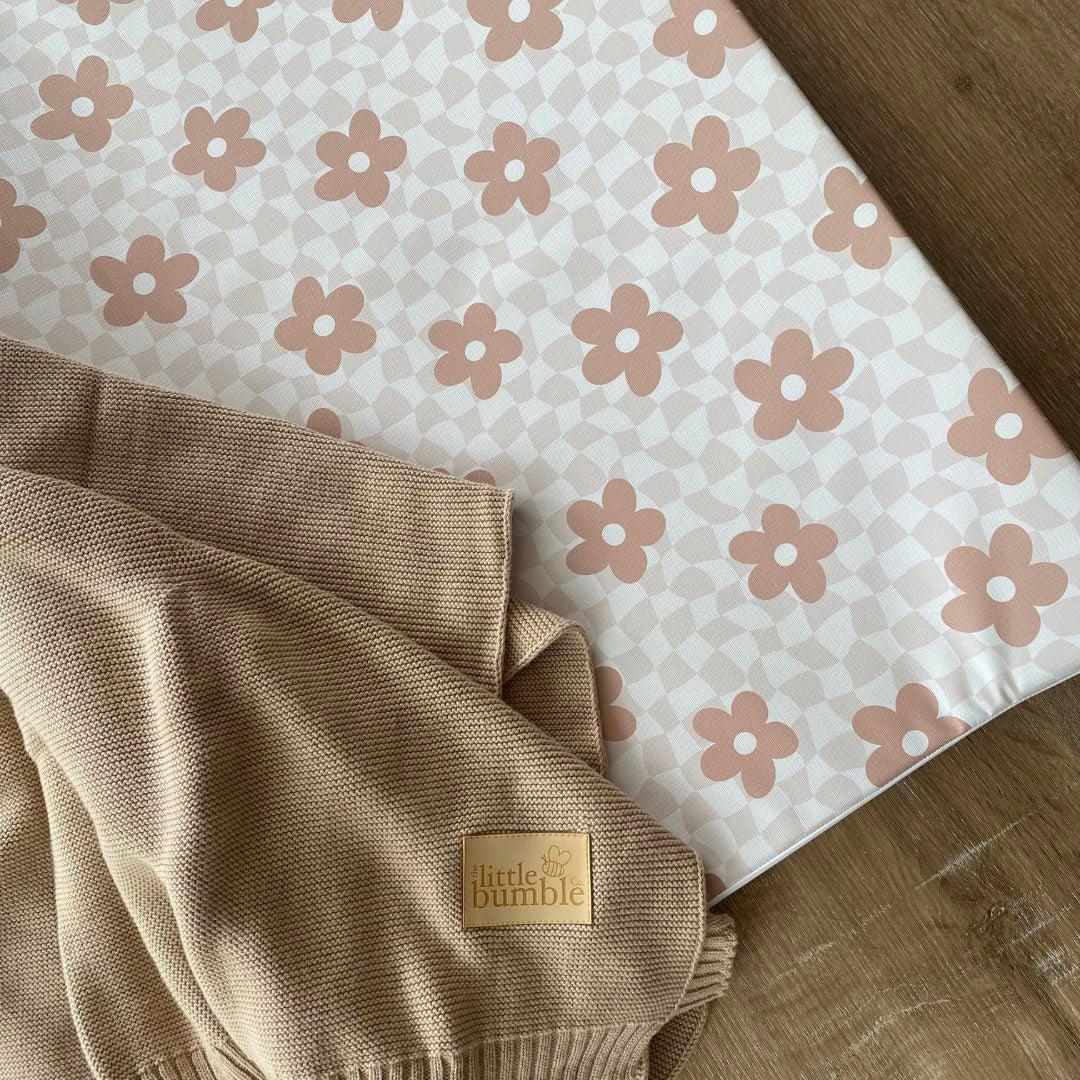  The Little Bumble Co. Anti Roll Mat - Wavy Check Floral、mySite、merchandisen