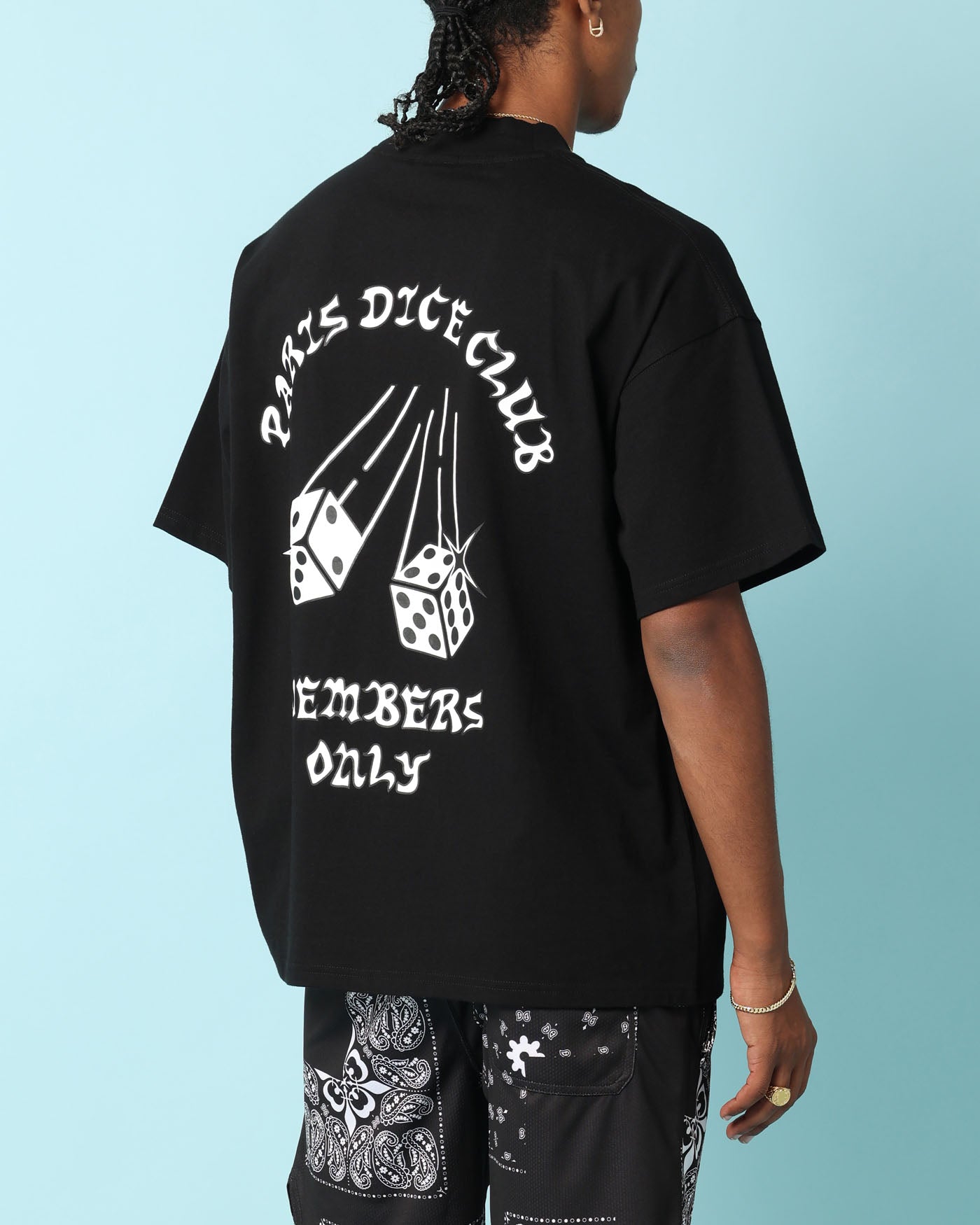 Carré Members Only Oversized T-Shirt Black、mySite、zt4zffjzw