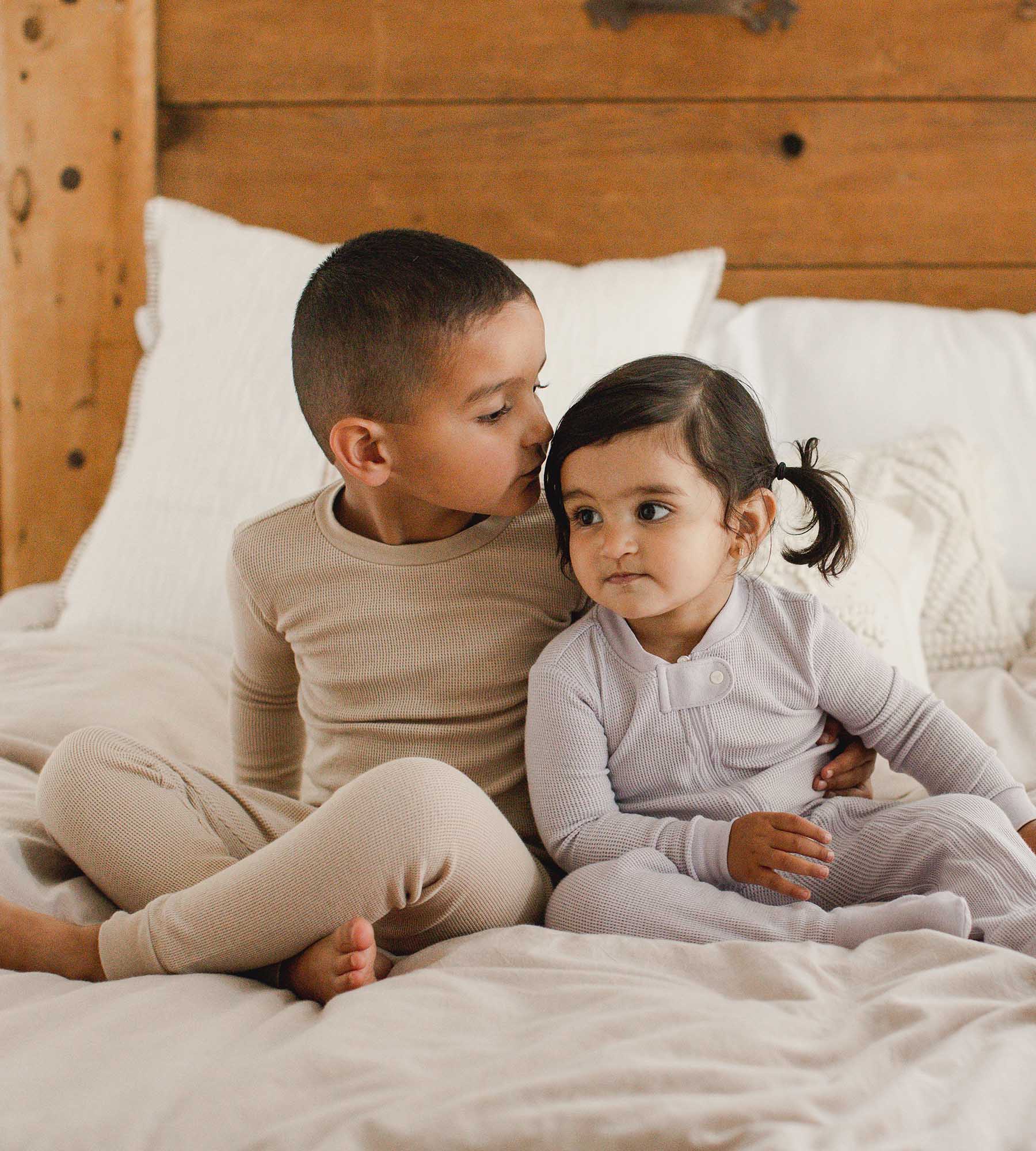  Honeysoft™ Waffle Thermal Pajamas - Delicate Doe、mySite、layawaytickets