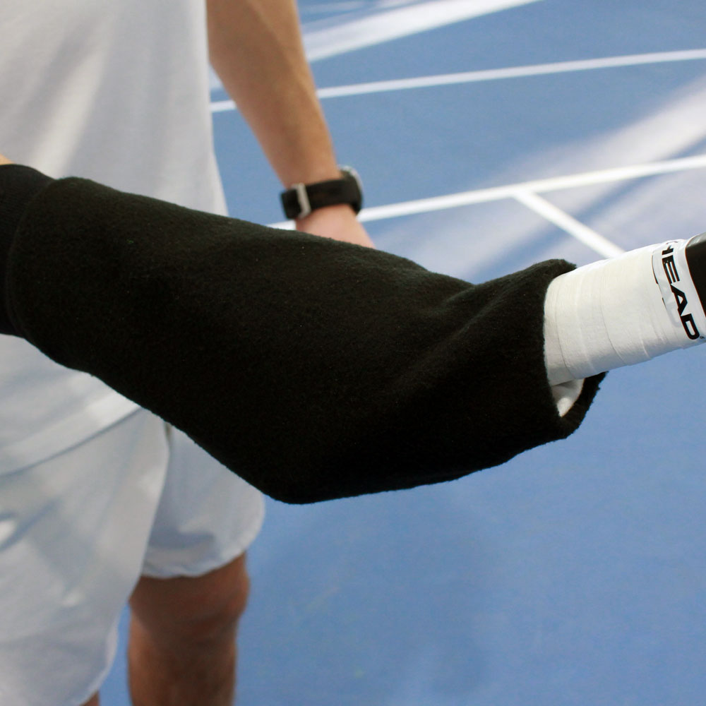 Tourna Hot Glove Tennis Mitt (Black)