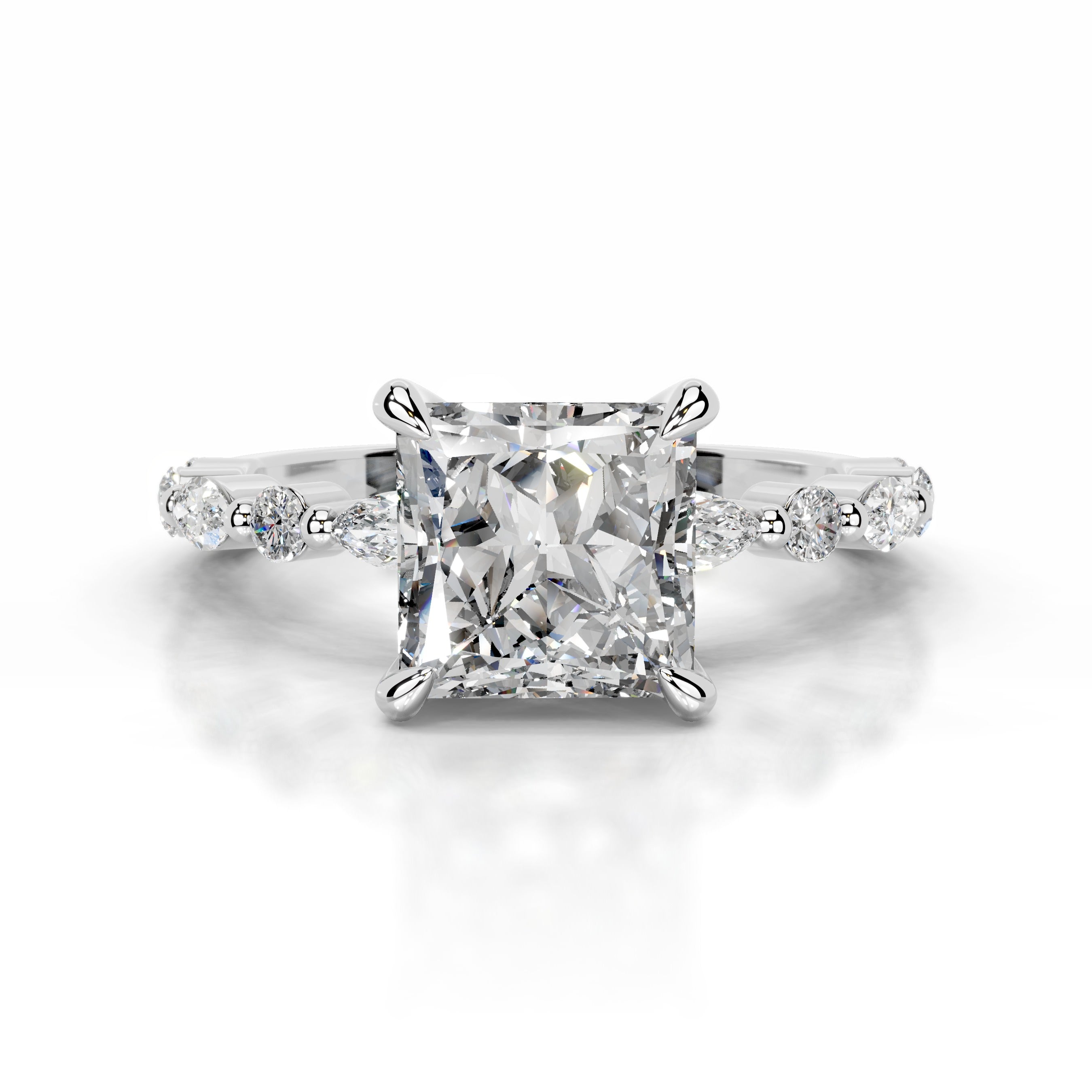 Lagertha Lab Grown Diamond Ring - Platinum、mySite、hinf8tx79