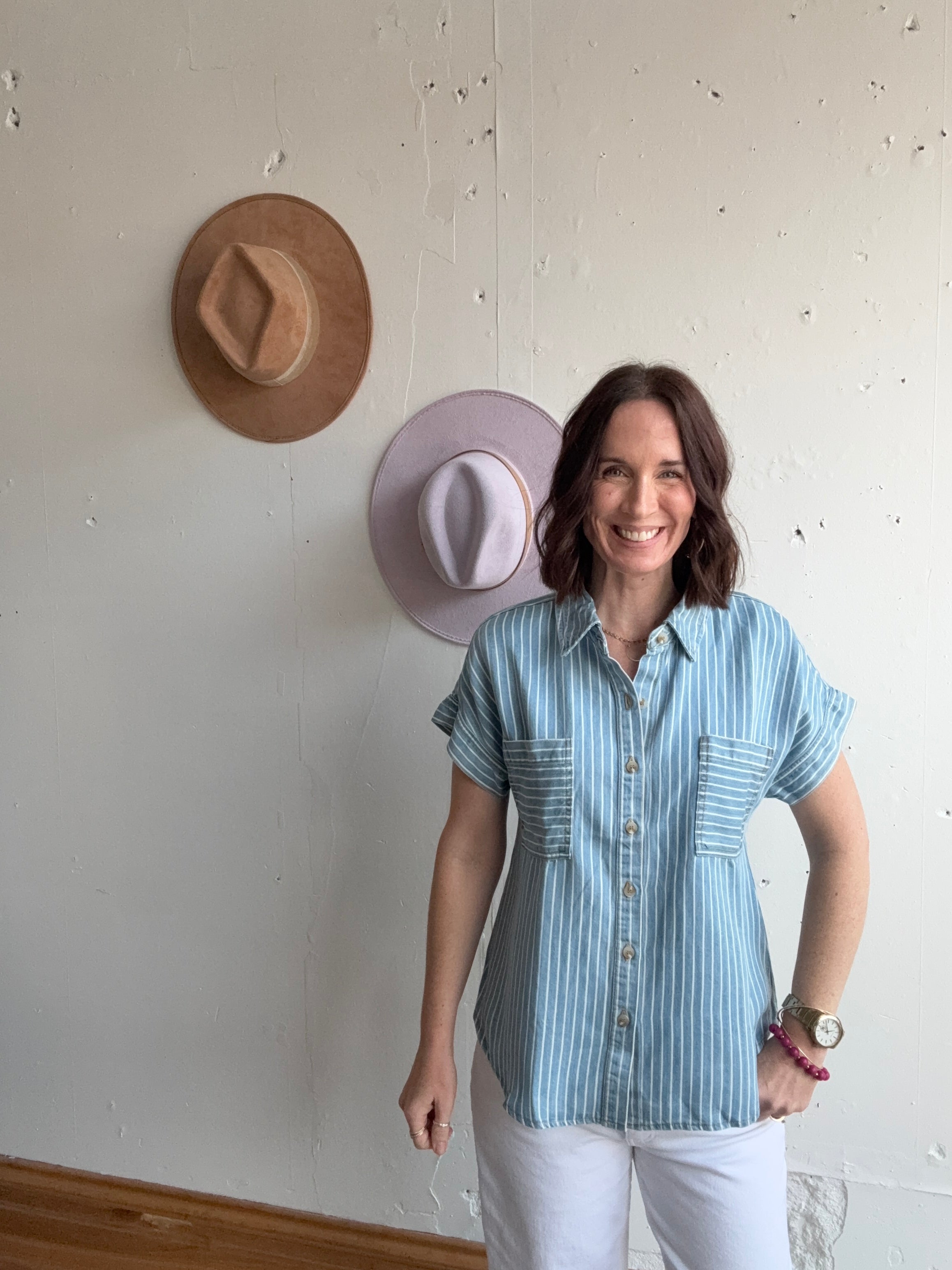 Sara‘s Striped Top、mySite、garagedoors4me