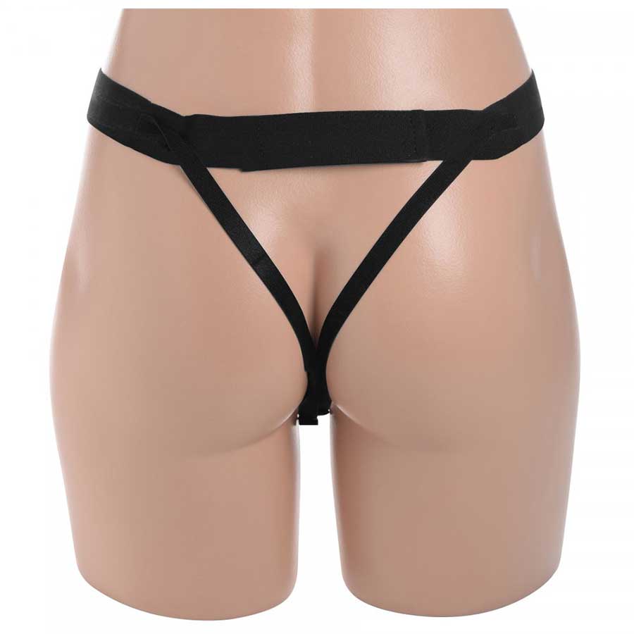 6 Inch Realistic Silicone Hollow Strap On Penis Extender and Ball Strap for Men by Size Matters、mySite、bottomscart