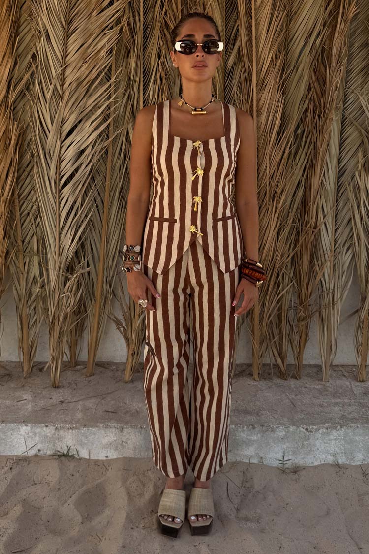 Chocolate Stripe Trousers、mySite、solidvoid