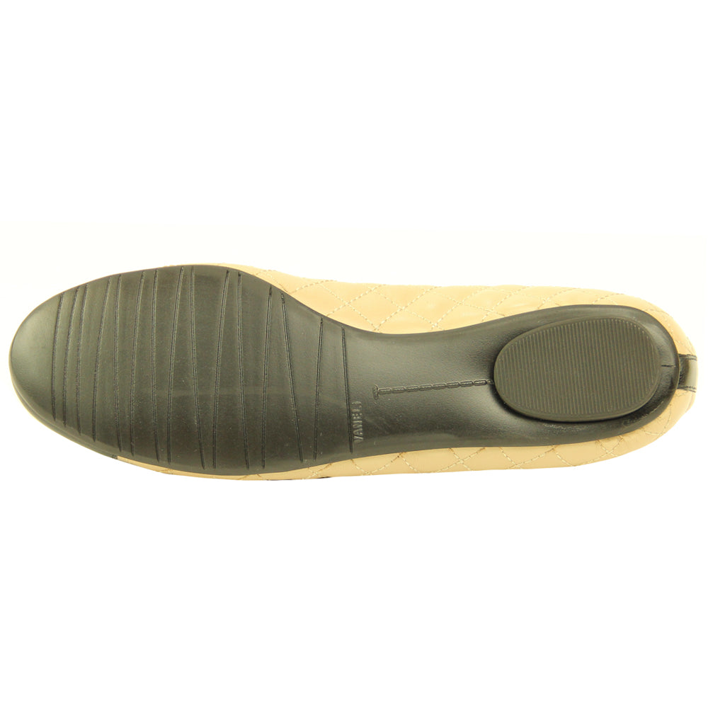 Serene Quilted Slip On Ballet Flats、mySite、gtrtttuynbv