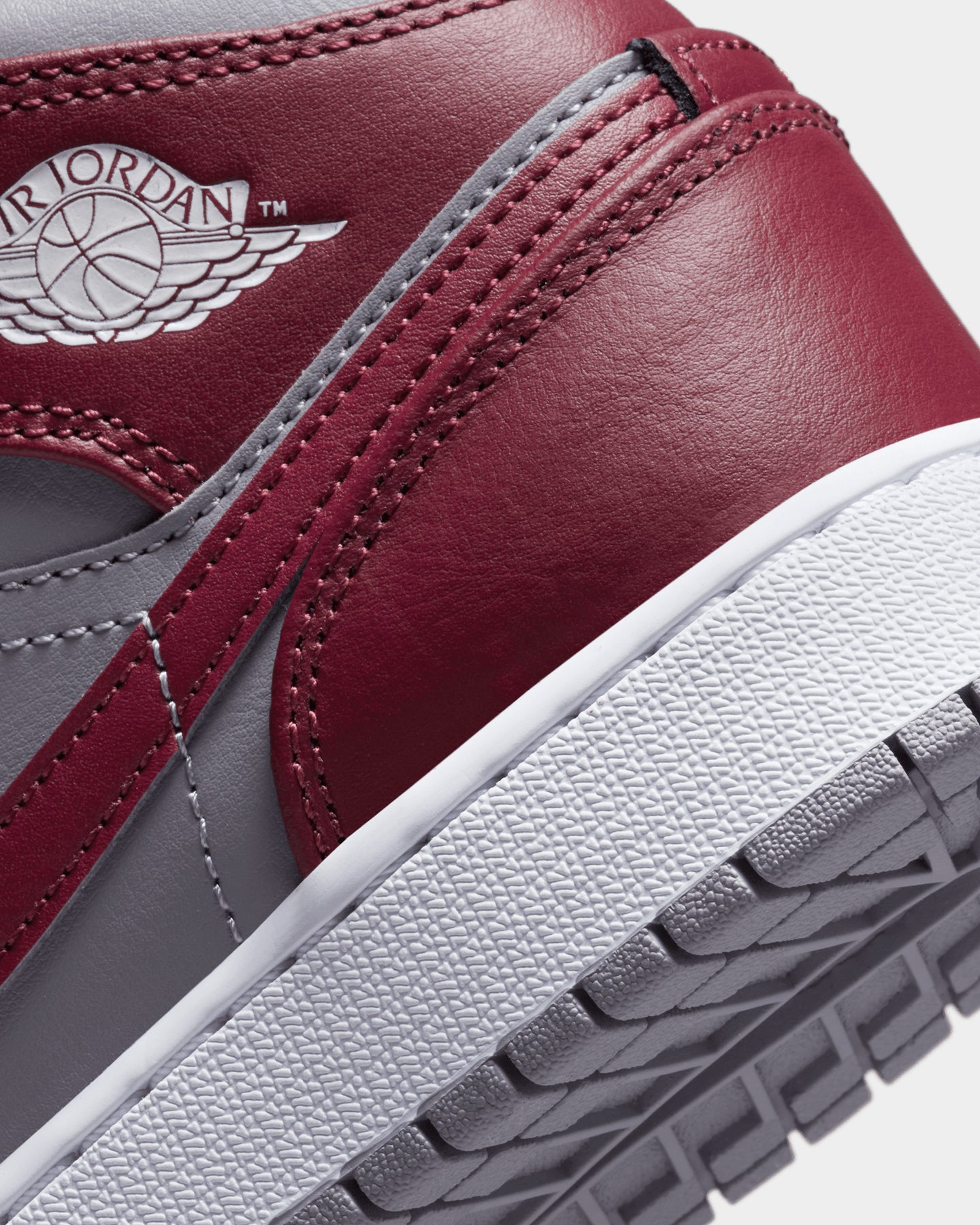 Jordan Kids' Air Jordan 1 Mid (GS) Bordeaux Cherrywood Red、mySite、zt4zffjzw