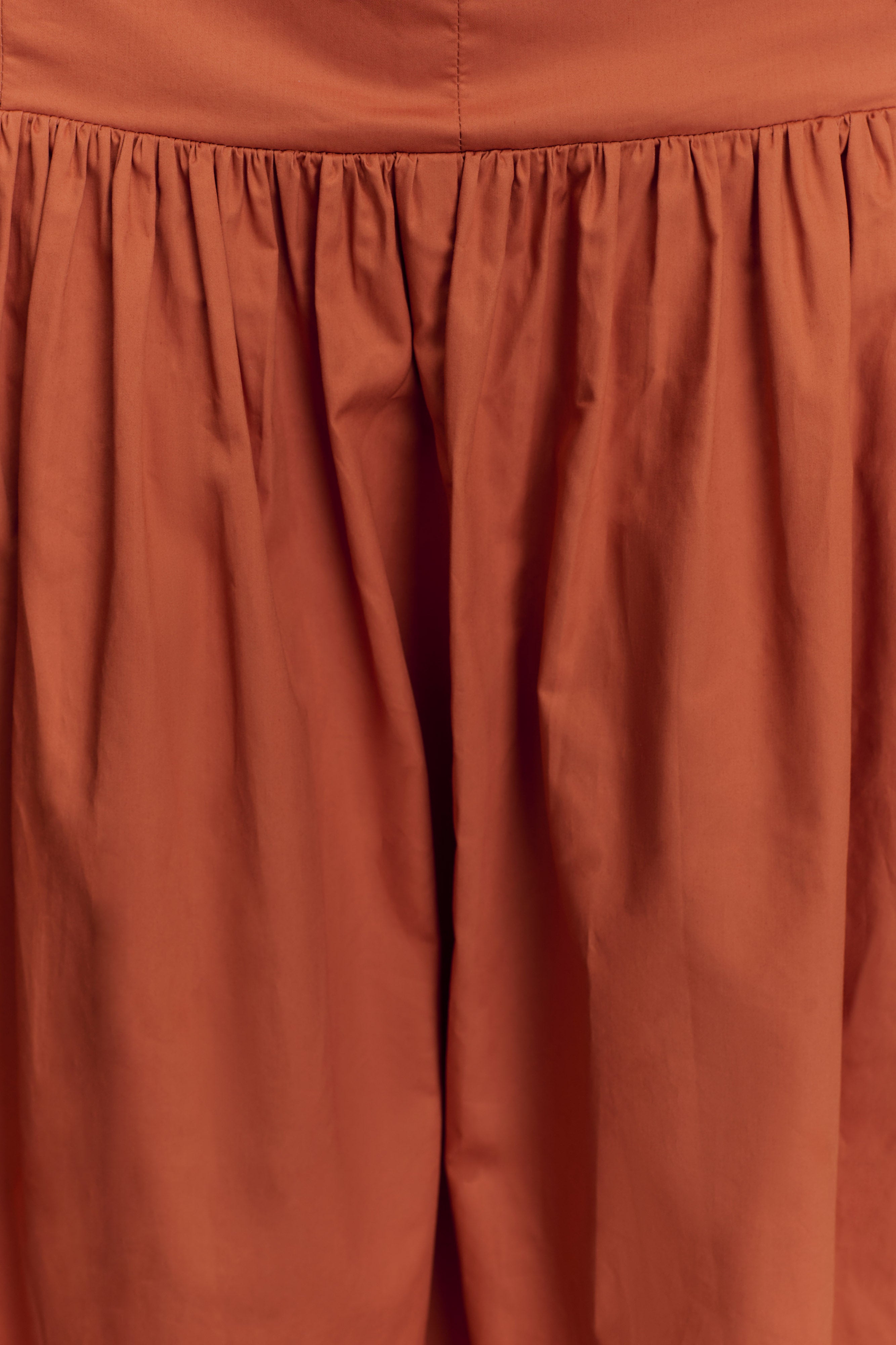 Autumn Maxi Skirt - Burnt Orange、mySite、solidvoid