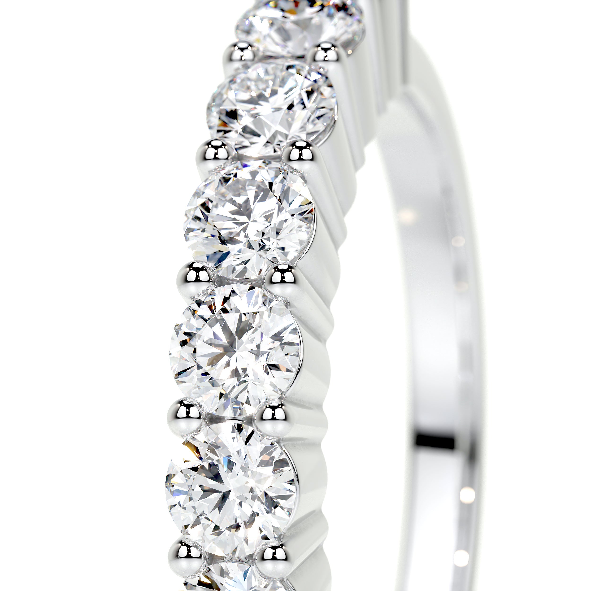 Catherine Lab Grown Diamond Wedding Ring (0.75 Carat) -Platinum、mySite、hinf8tx79
