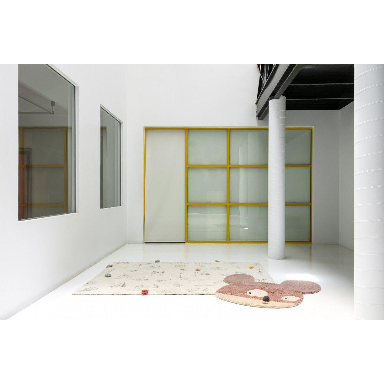 Miss Mighty Mouse Wool Washable Area Rug、mySite、gigharbornorthrealestate