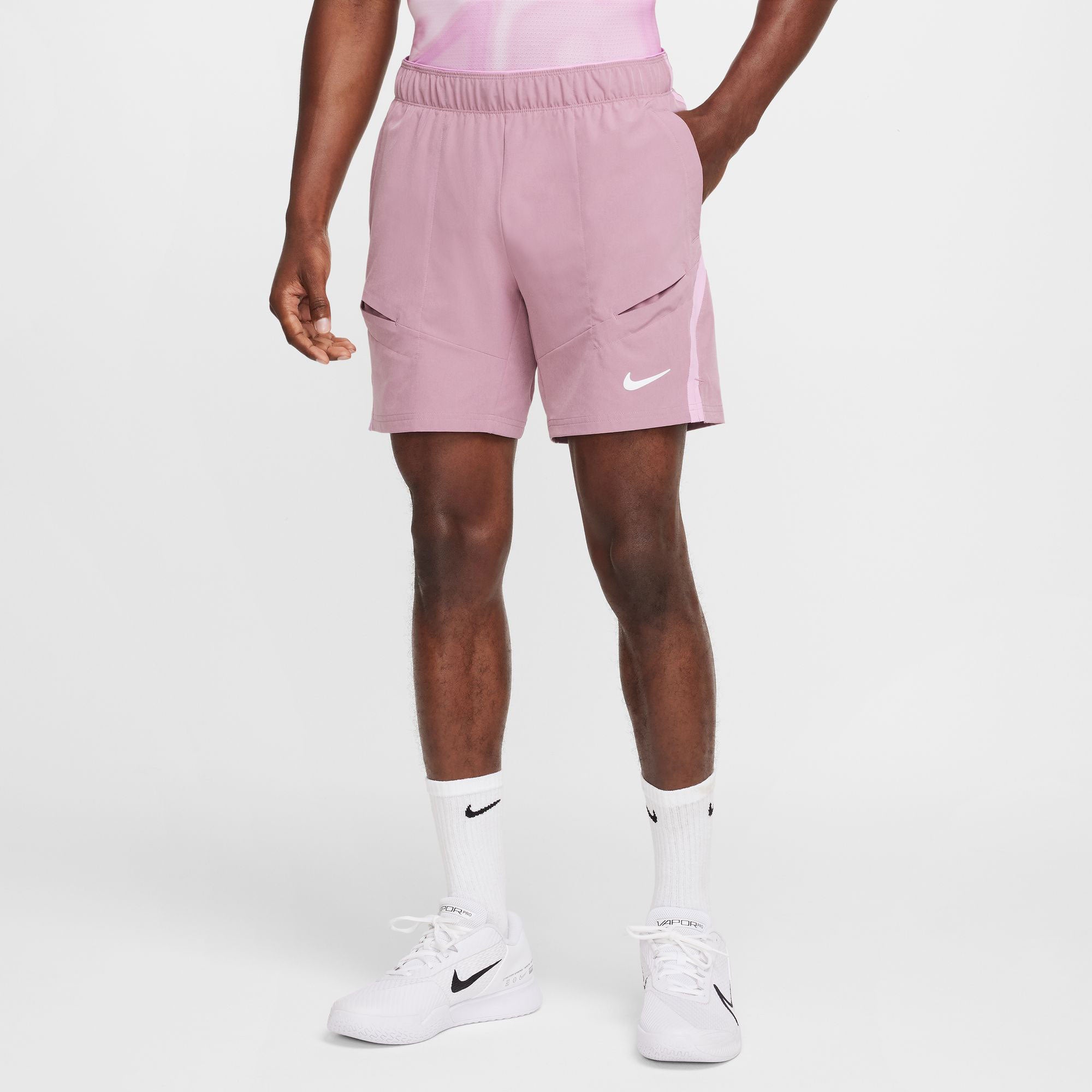 NikeCourt Advantage Men's Dri-FIT 7-Inch Tennis Shorts、mySite、neckold