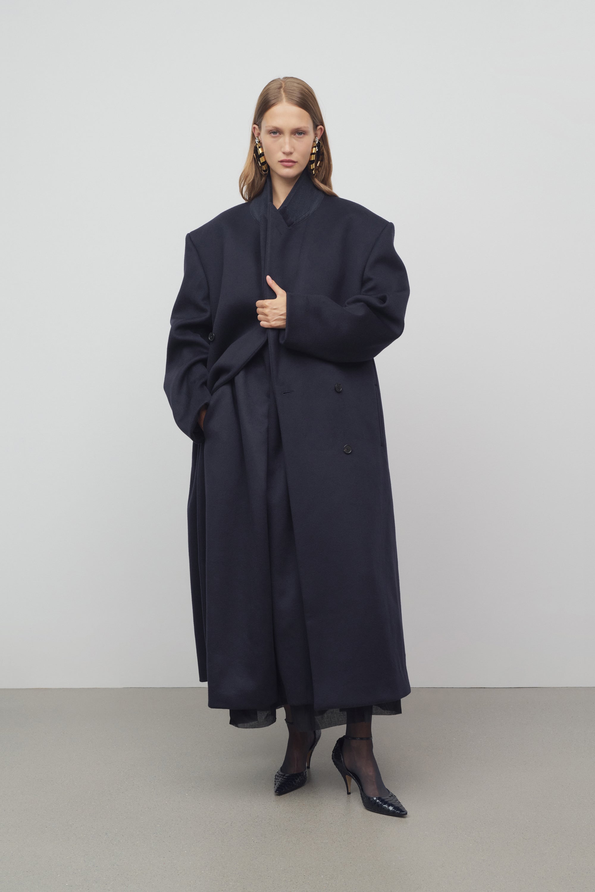 Harisi Coat in Cashmere、mySite、aoinhome