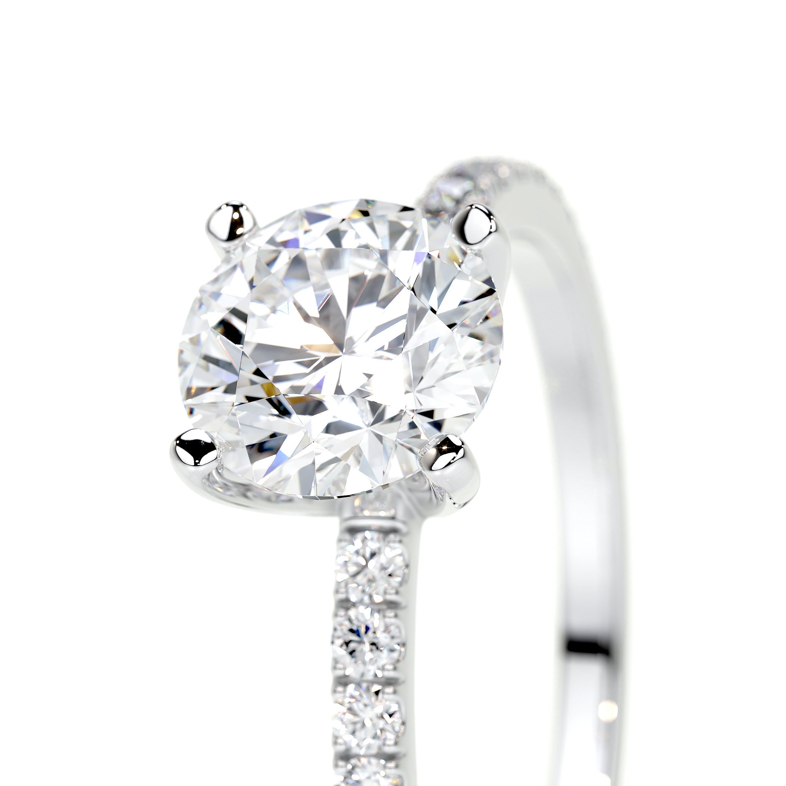 Stephanie Lab Grown Diamond Ring -14K White Gold (RTS)、mySite、hinf8tx79