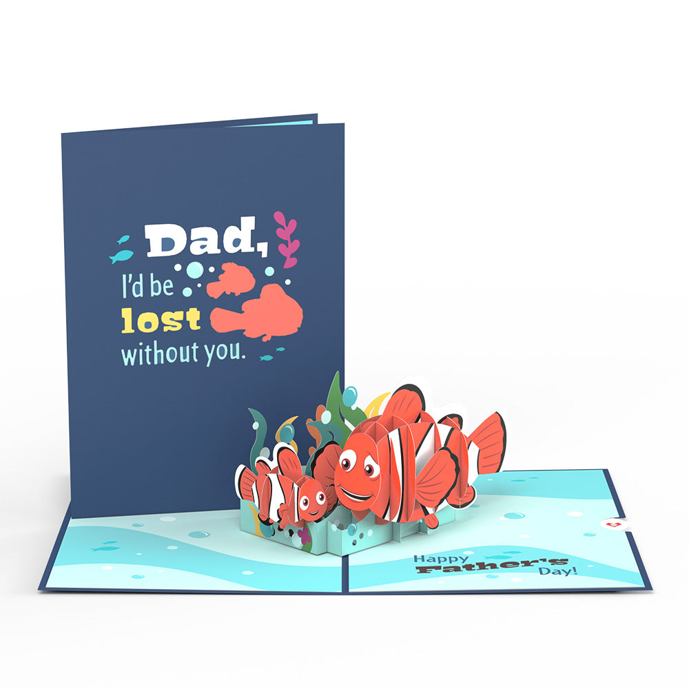 Disney and Pixar Finding Nemo Father's Day Pop-Up Card、mySite、solidvoid