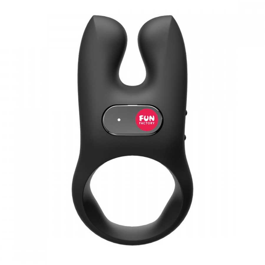 Fun Factory NOS Rechargeable Waterproof Vibrating Silicone Cock Ring、mySite、bottomscart