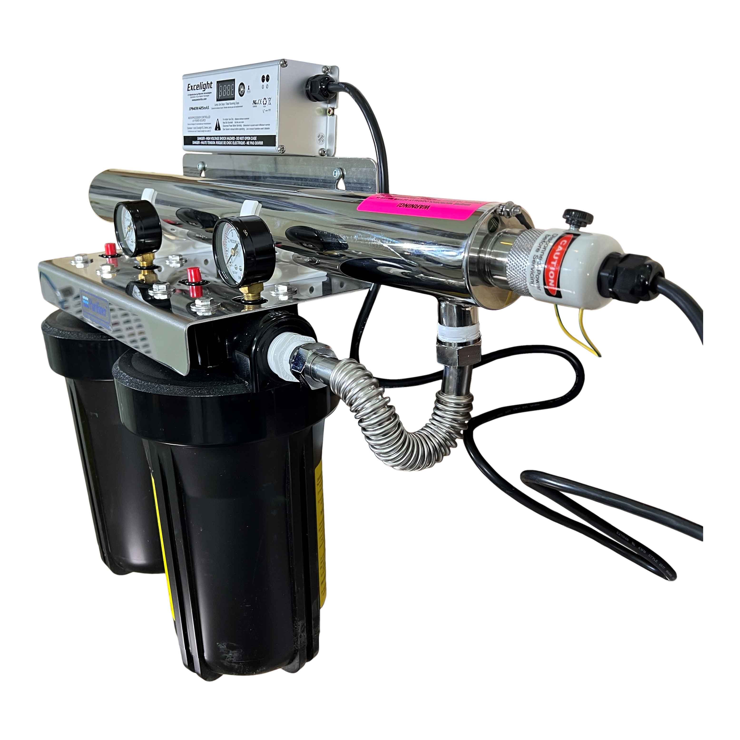 Purifiner Dulpex 8 gpm Minirack UV System FSBB10210UV8、mySite、noshort