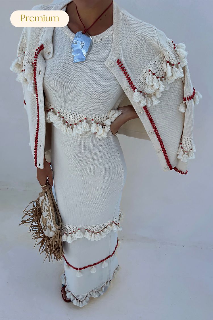 Ivory and Red Harper Dress、mySite、solidvoid