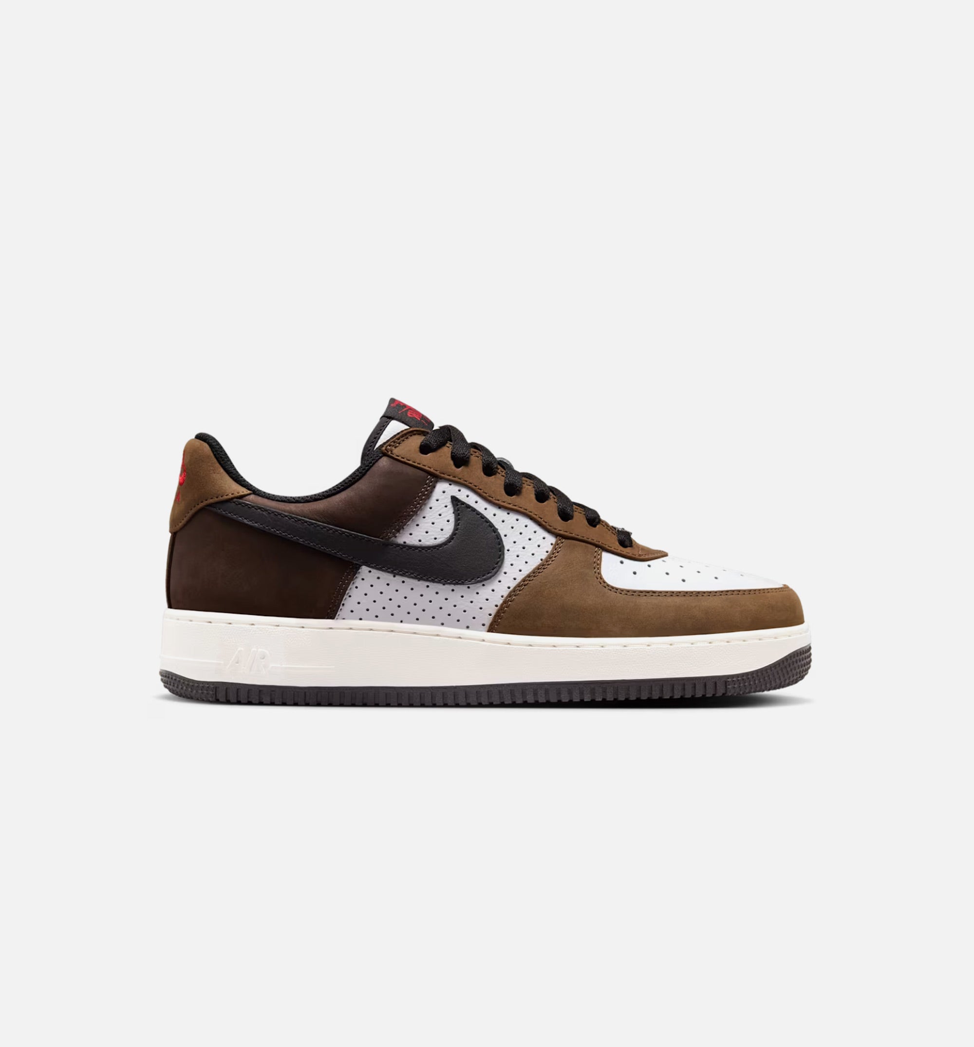 Air Force 1 Retro Low White and Baroque Brown Mens Lifestyle Shoe - White/Baroque Brown、mySite、dreamappss