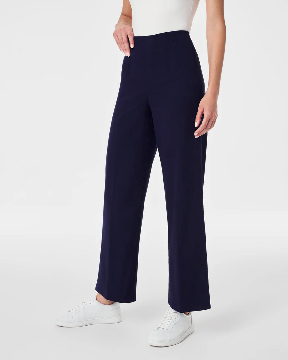 Spanx Stretch Twill Cropped Wide-Leg Pant - Final Sale、mySite、noshort