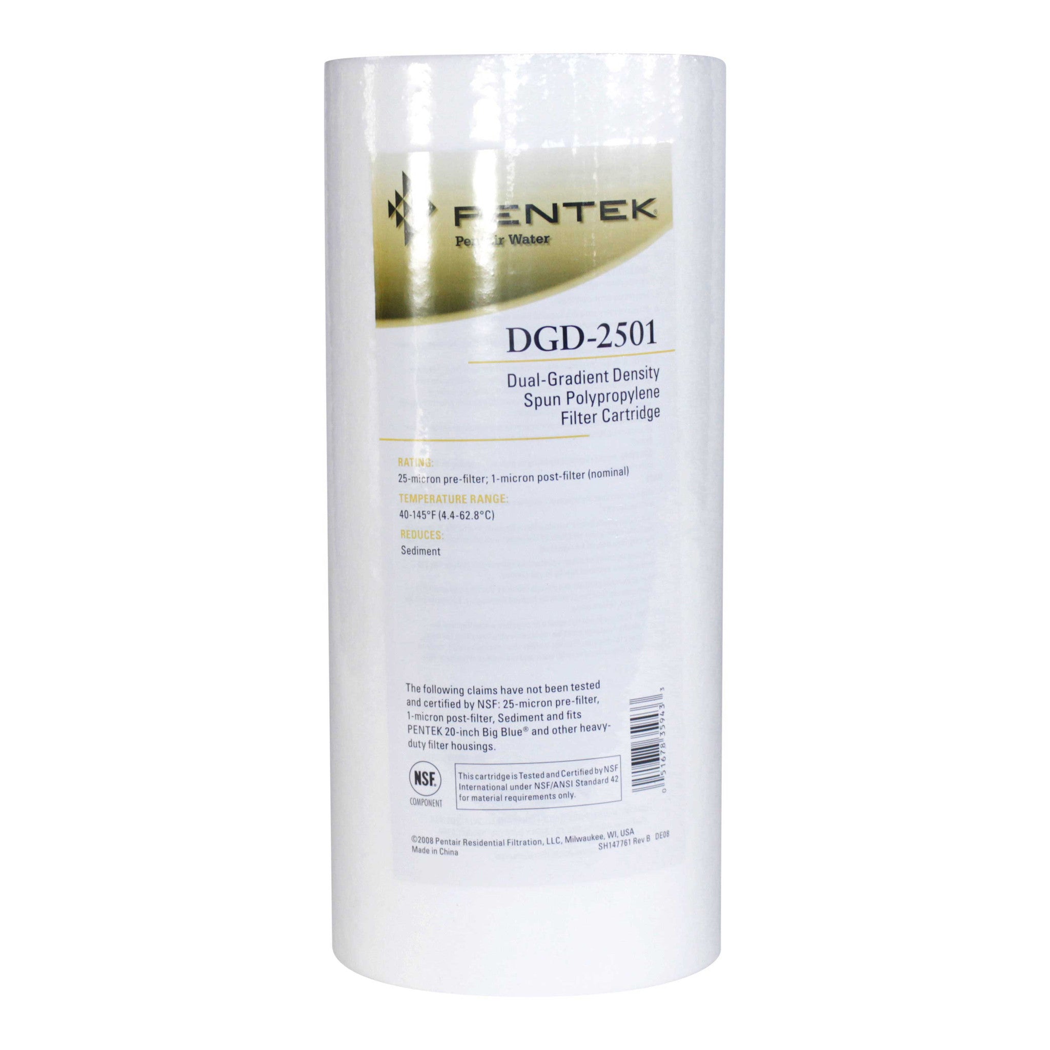 Pentair 10 Big Blue DGD-2501 #155359-43、mySite、noshort