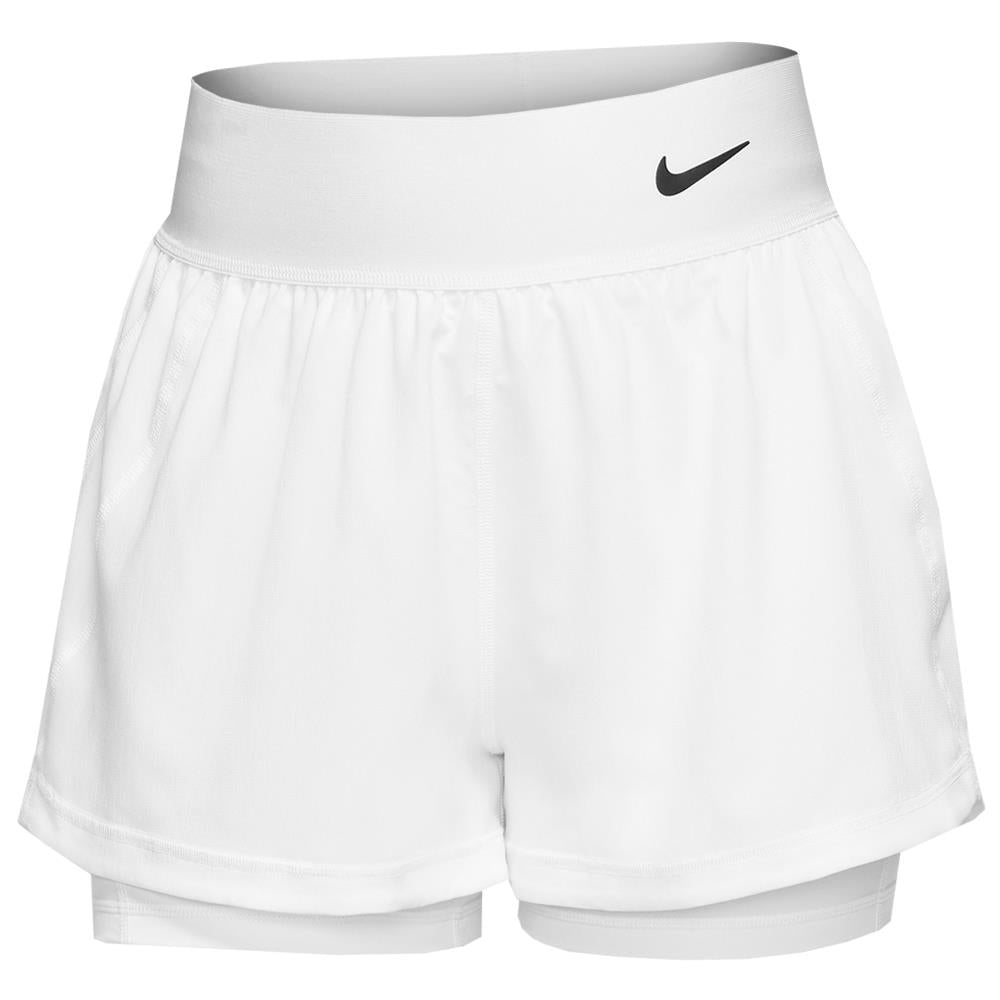 Nike Women's Advantage Short - White/Black