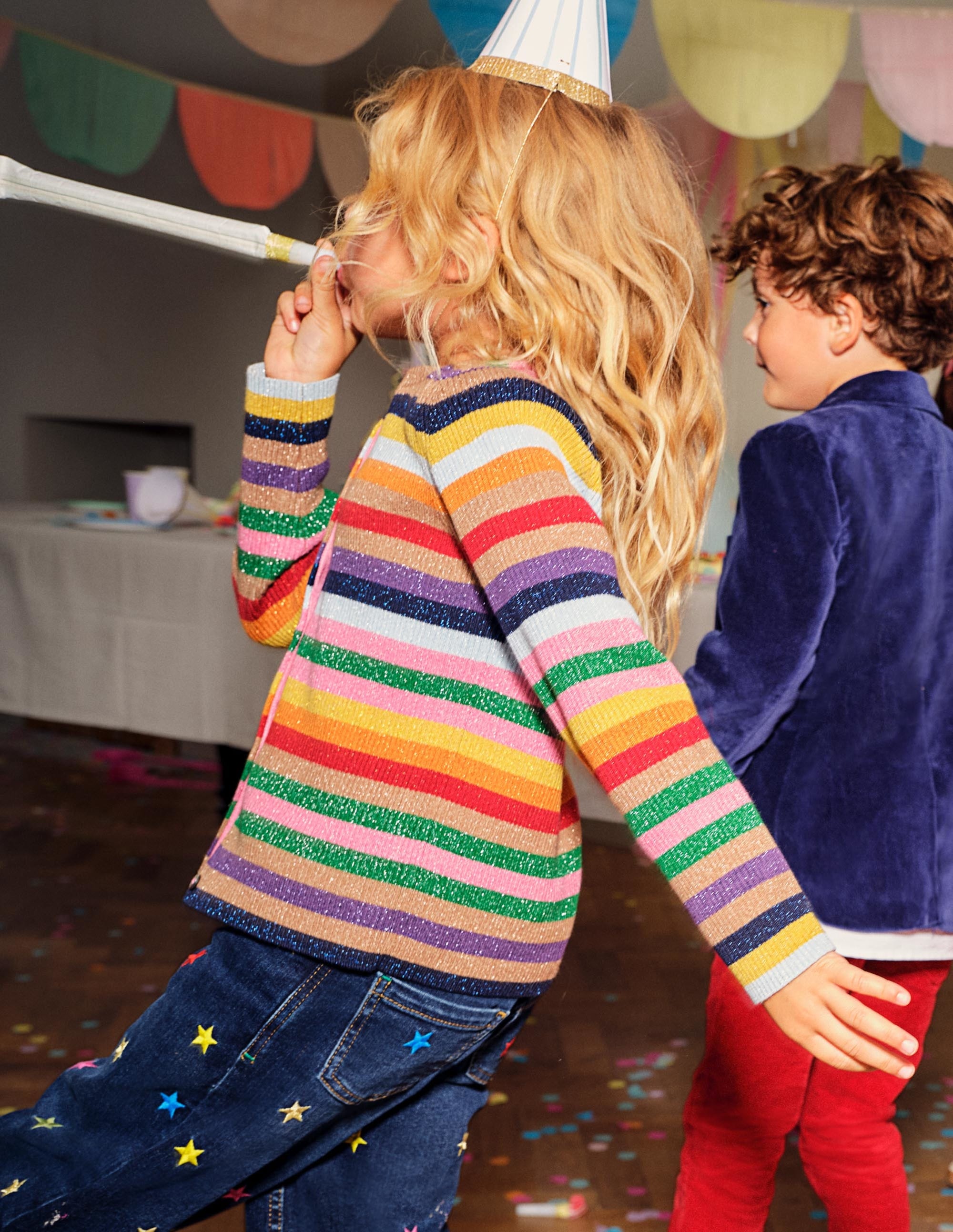  Sparkle Stripe Cardigan-Multi Stripe Sparkle、mySite、ashleygrahame