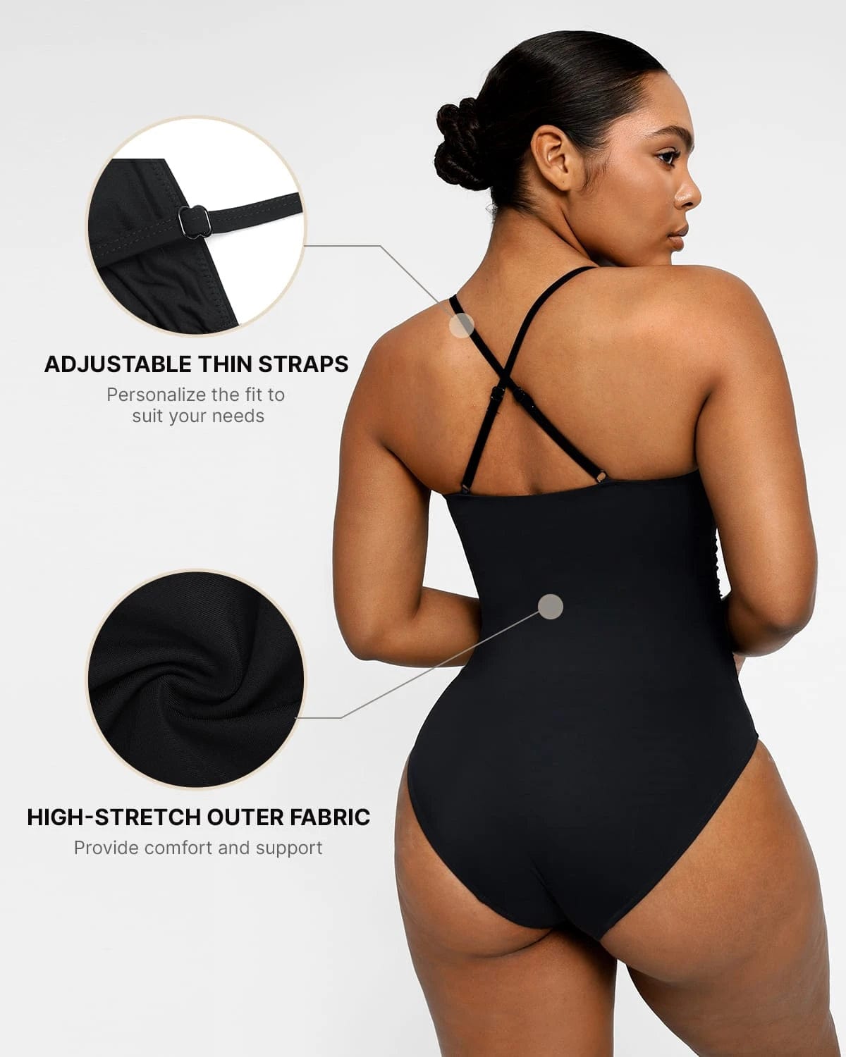 Smart Sculpt U-Ring Cut Out Shaping Swimsuit、mySite、bengalsvssteelers