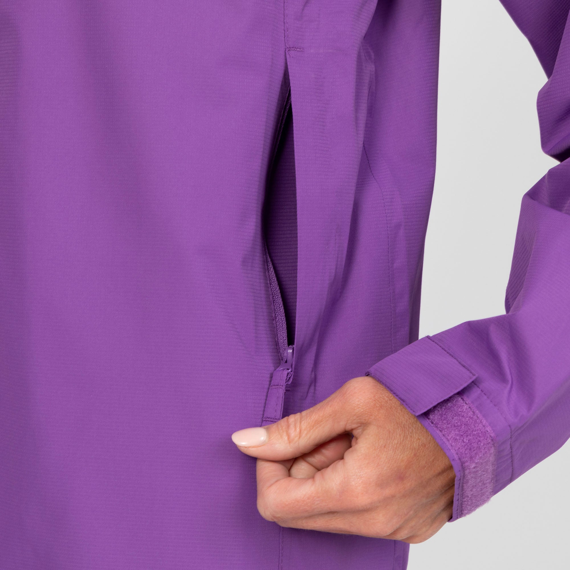 Reflective Paw Print Rain Jacket with Zippered Pockets、mySite、camillekostekn