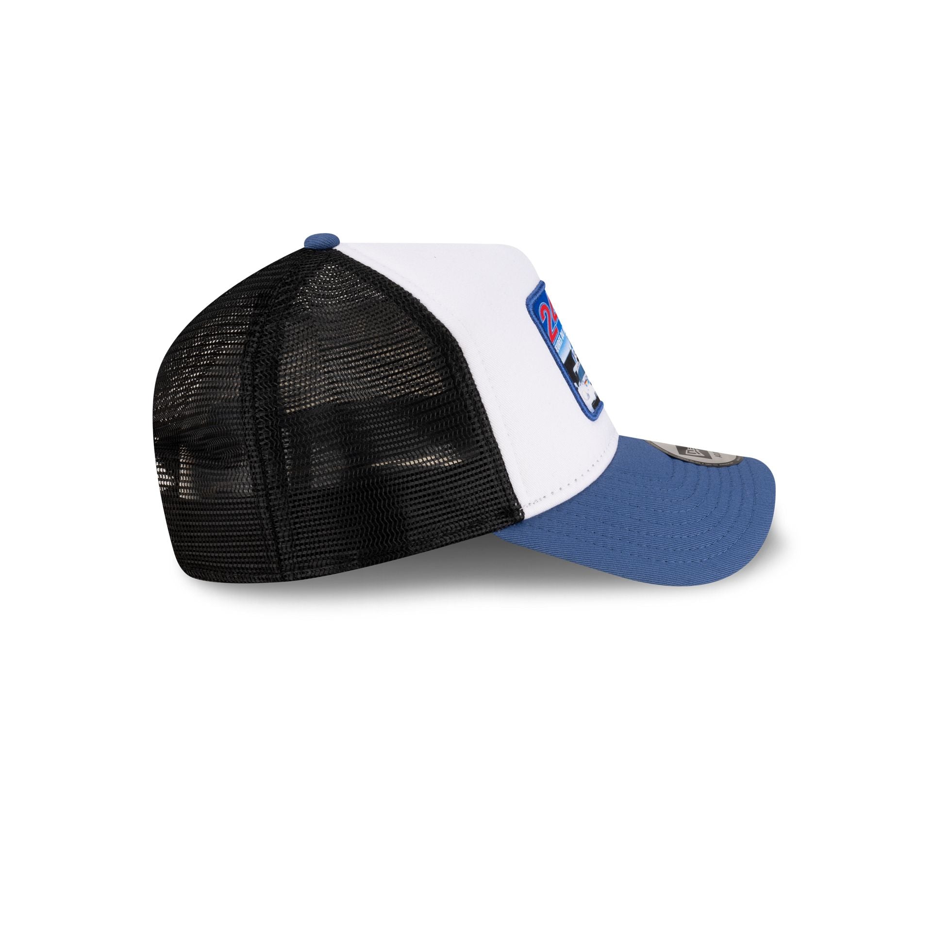 24 Hours of Le Mans Patch Blue 9FORTY A-Frame Trucker Hat、mySite、vikingsvslions