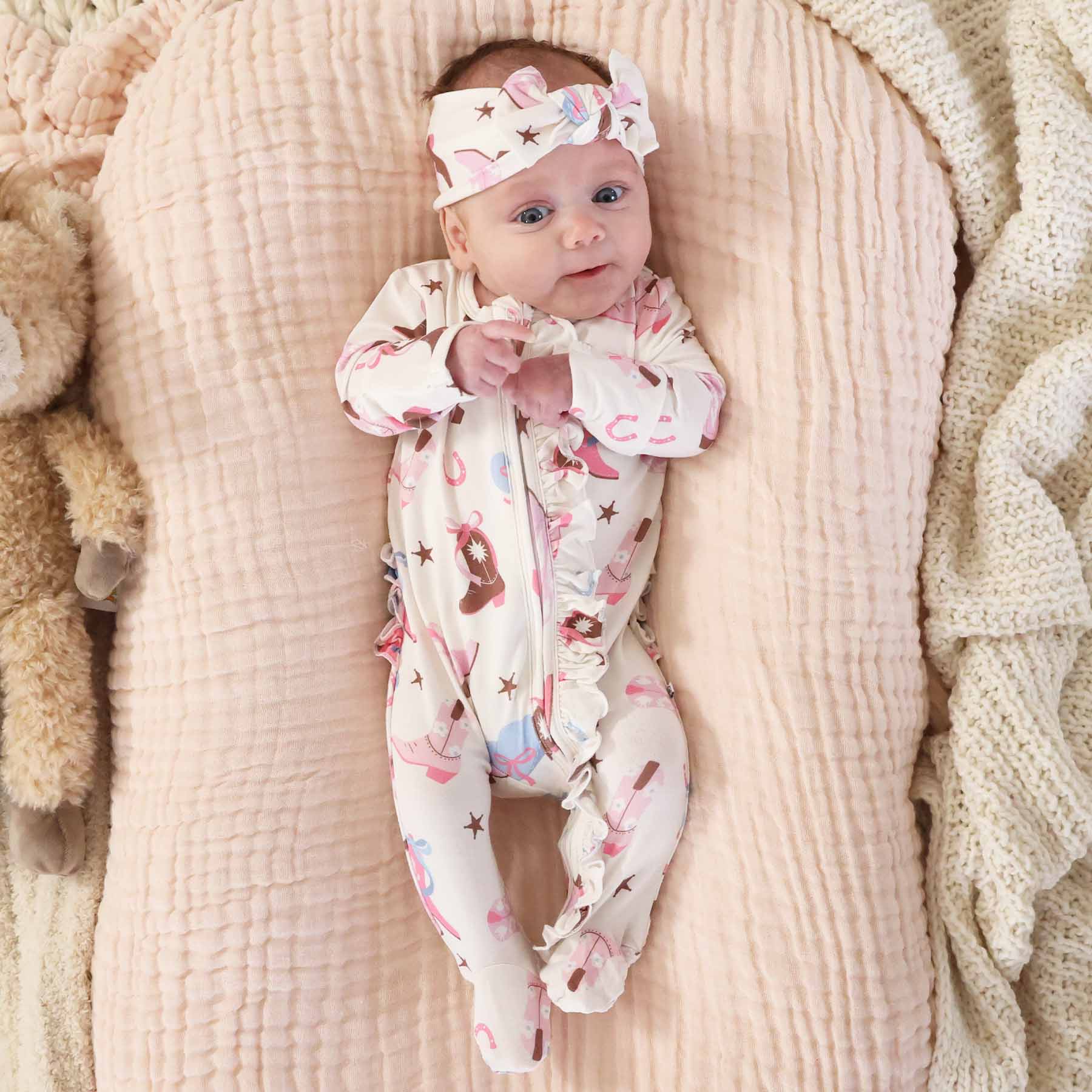  Boot Scootin' Knit Large Bow Headwrap | Pink、mySite、layawaytickets