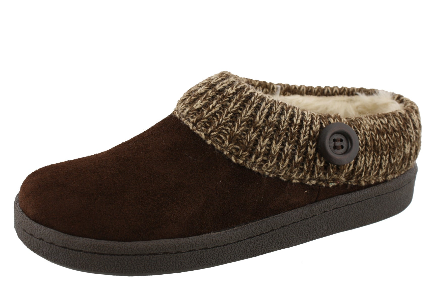Clarks Women's Knitted Collar Clog Winter Slippers Angelina、mySite、dreamappss