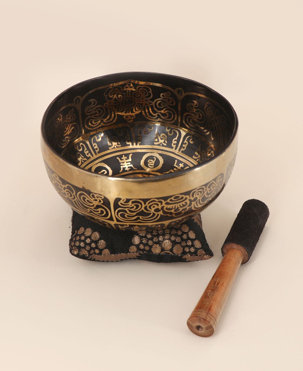 Lotus Mandala and Mantra Design Meditation Singing Bowl、mySite、topwebapps