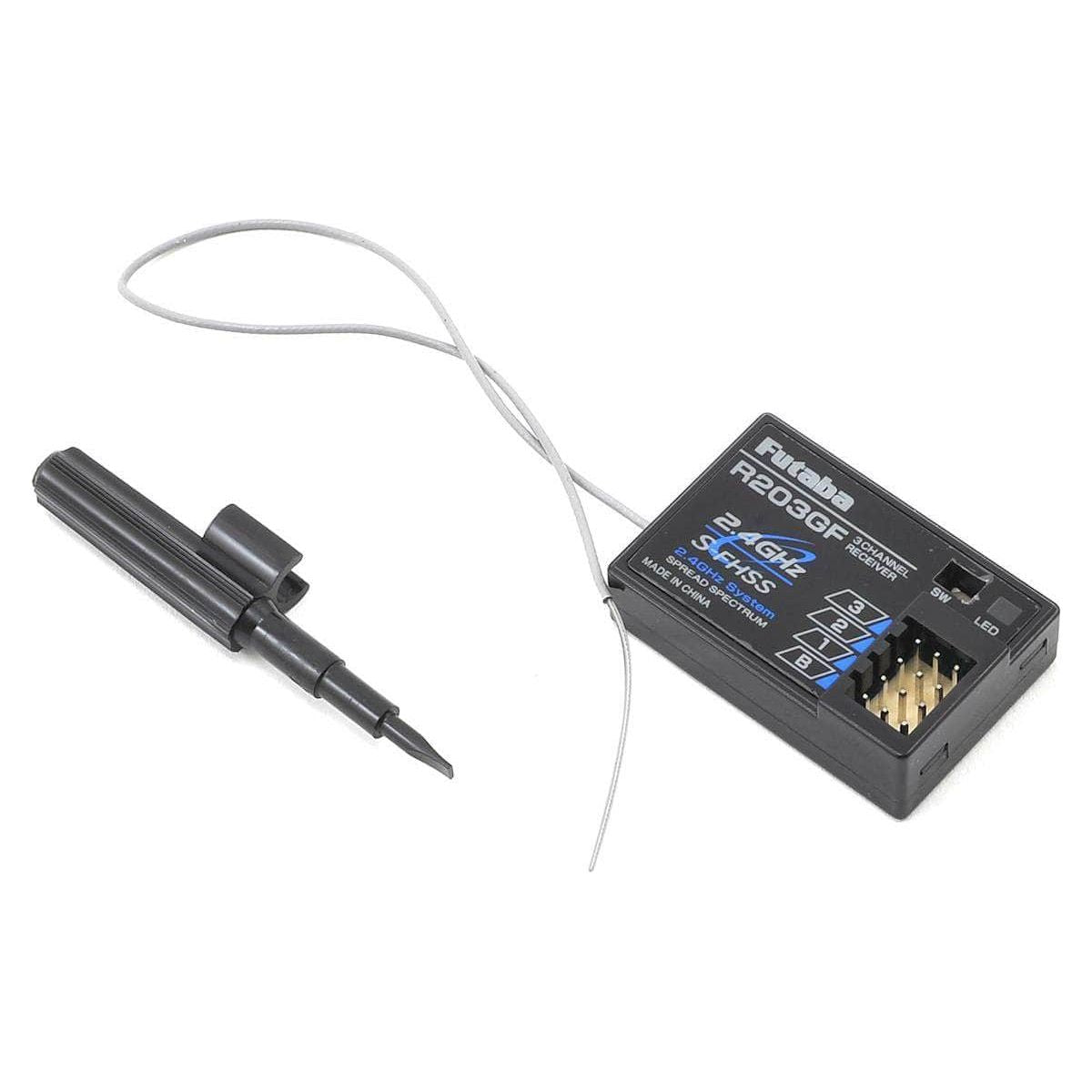 FUT01004353-3, Futaba 3PV 3-Channel 2.4GHz FHSS/S-FHSS Radio System w/R203GF Receiver、mySite、merchandisen