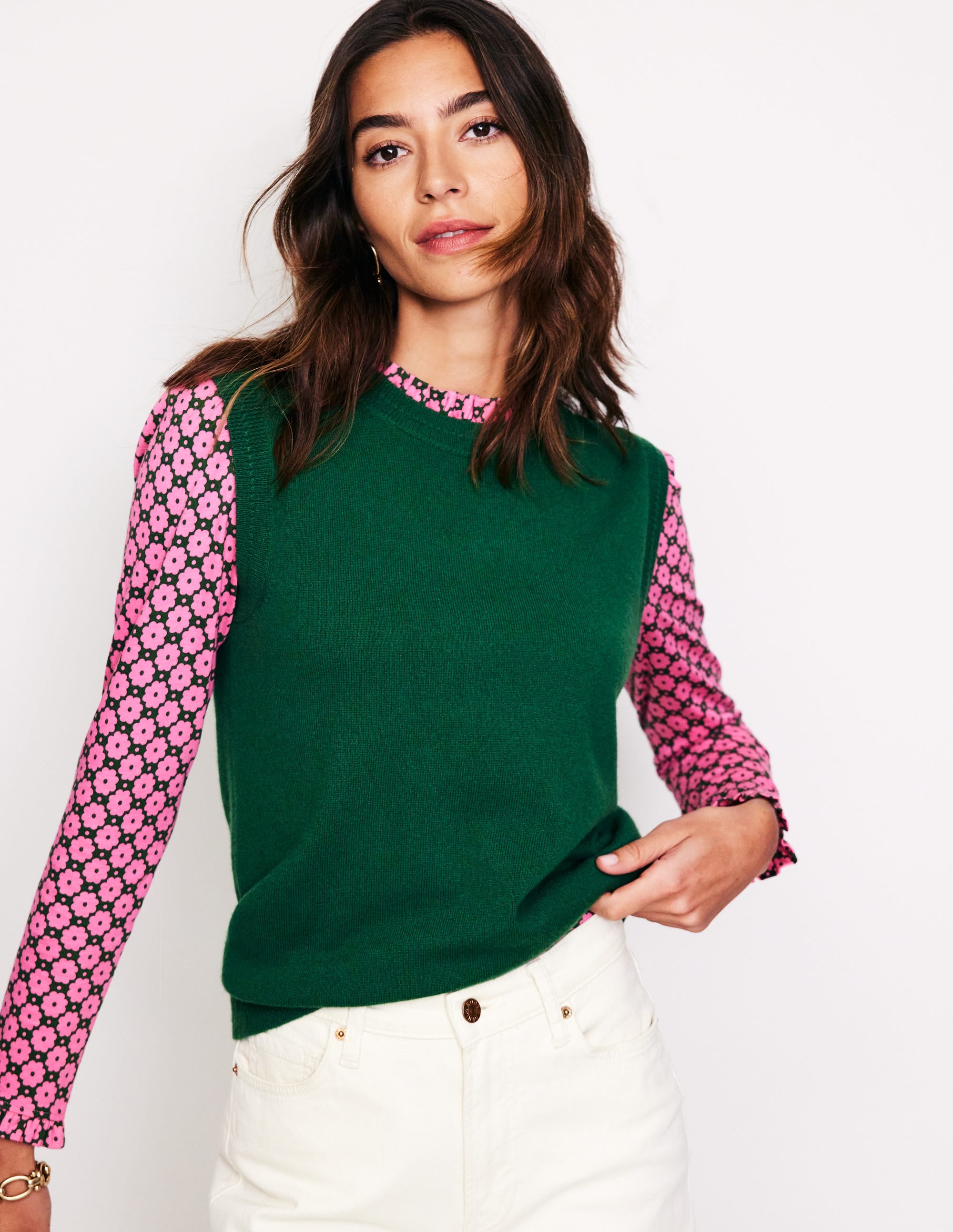  Supersoft Frill Detail Top-Party Pink, Blossom Stamp、mySite、ashleygrahame