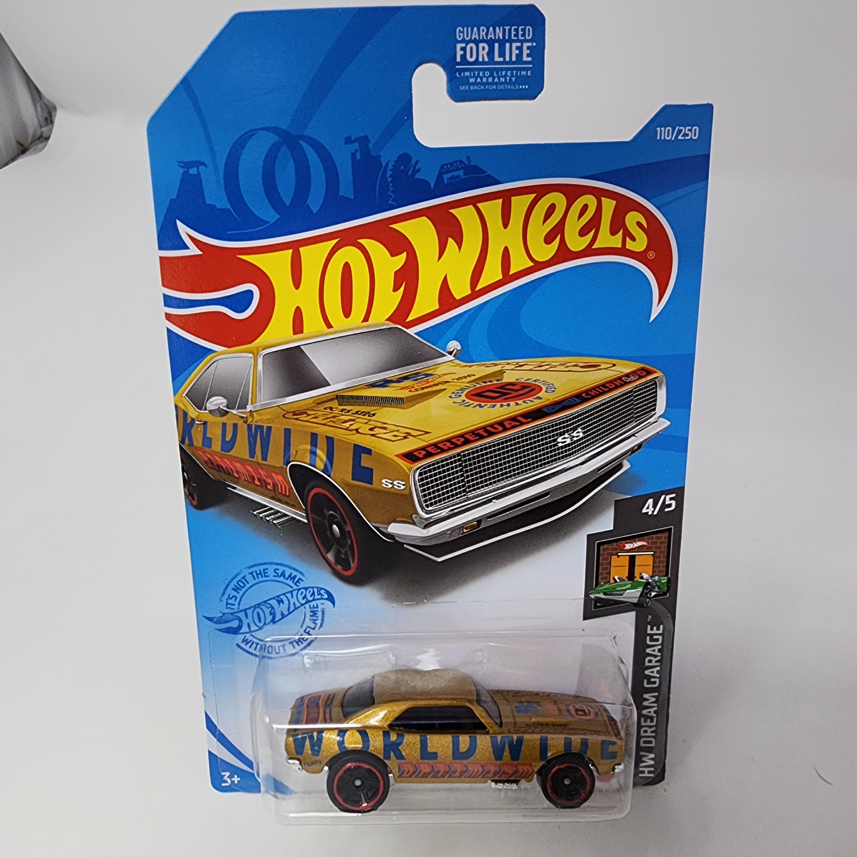 '67 Chevy Camaro #110 * Gold * 2021 Hot Wheels、mySite、hgirdovlk
