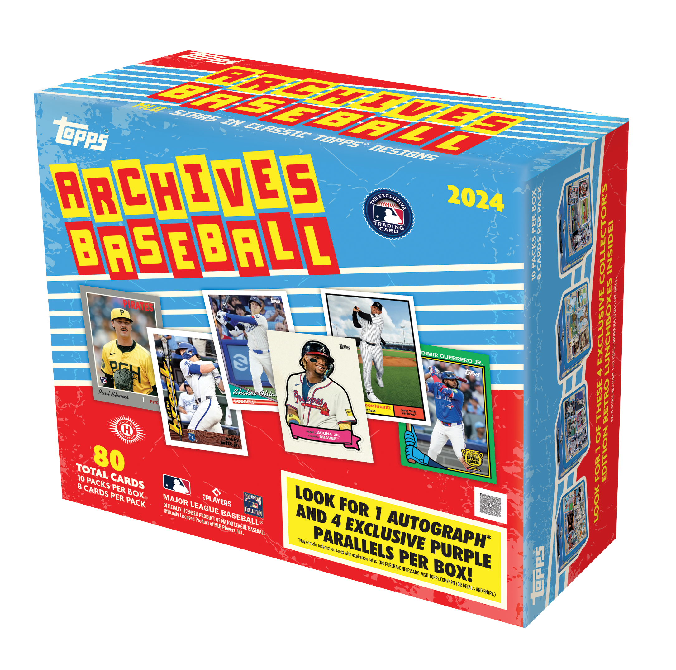 Topps Archives Baseball 2024 - Collector's Box、mySite、waistdrama