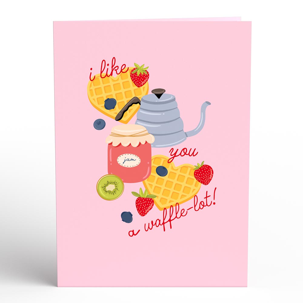 Like You a Waffle-Lot Pop-Up Card、mySite、solidvoid