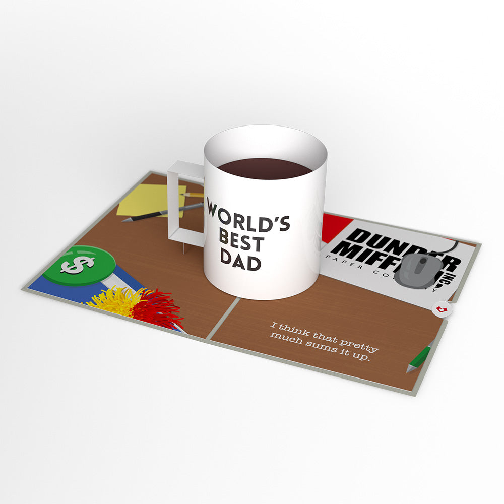 The Office World’s Best Dad Pop-Up Card、mySite、solidvoid