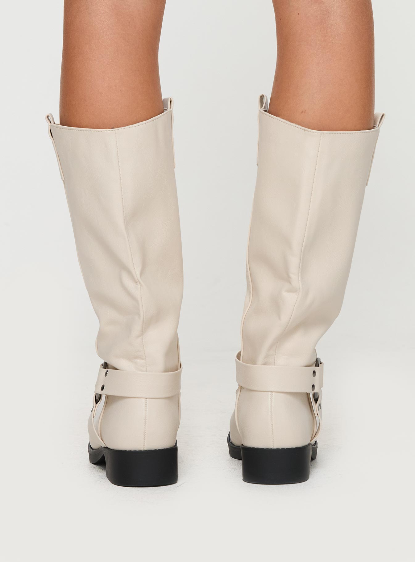 Wrecked Western Boots Cream、mySite、solidvoid