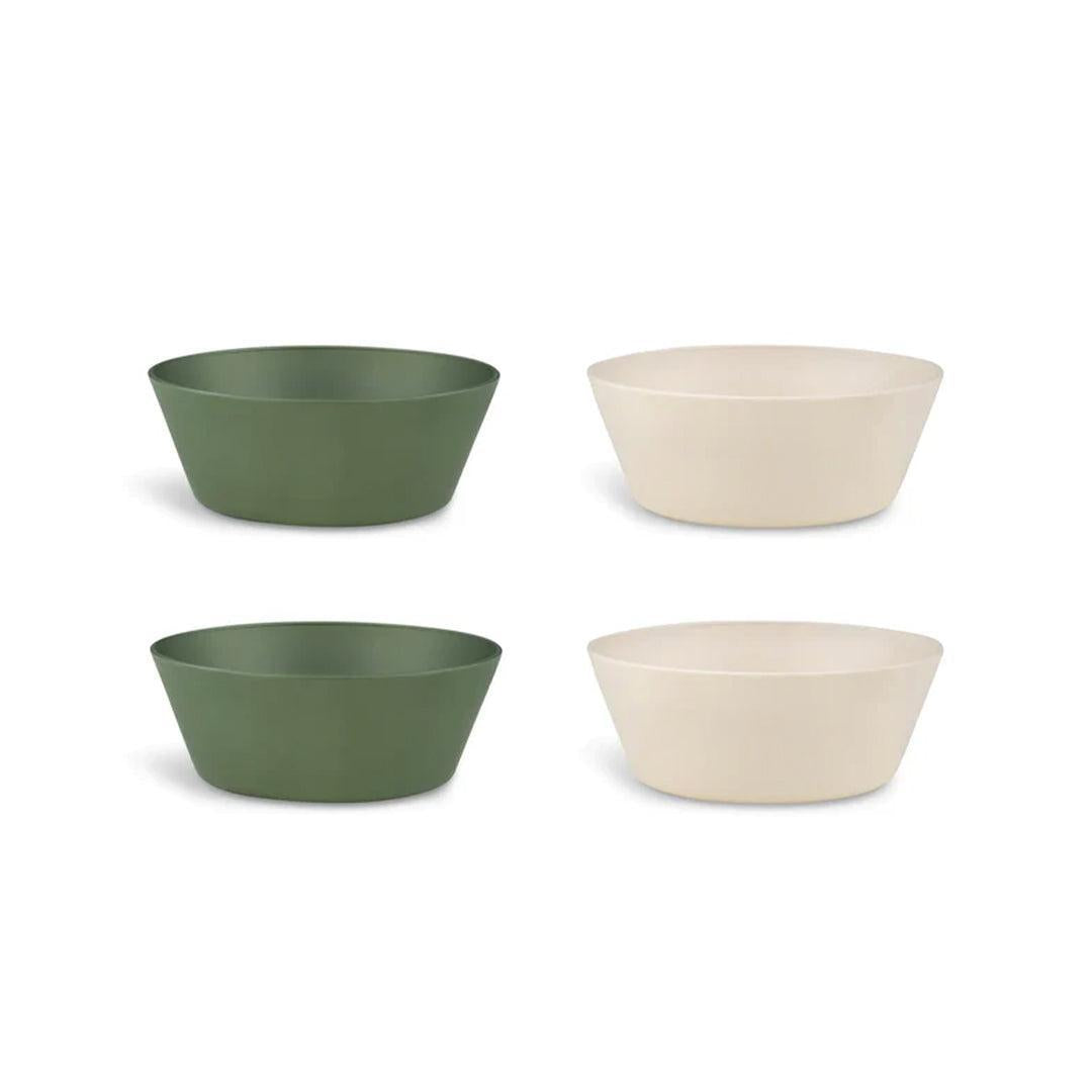  Citron ECO set of 4 Bowls - Green / Cream、mySite、merchandisen