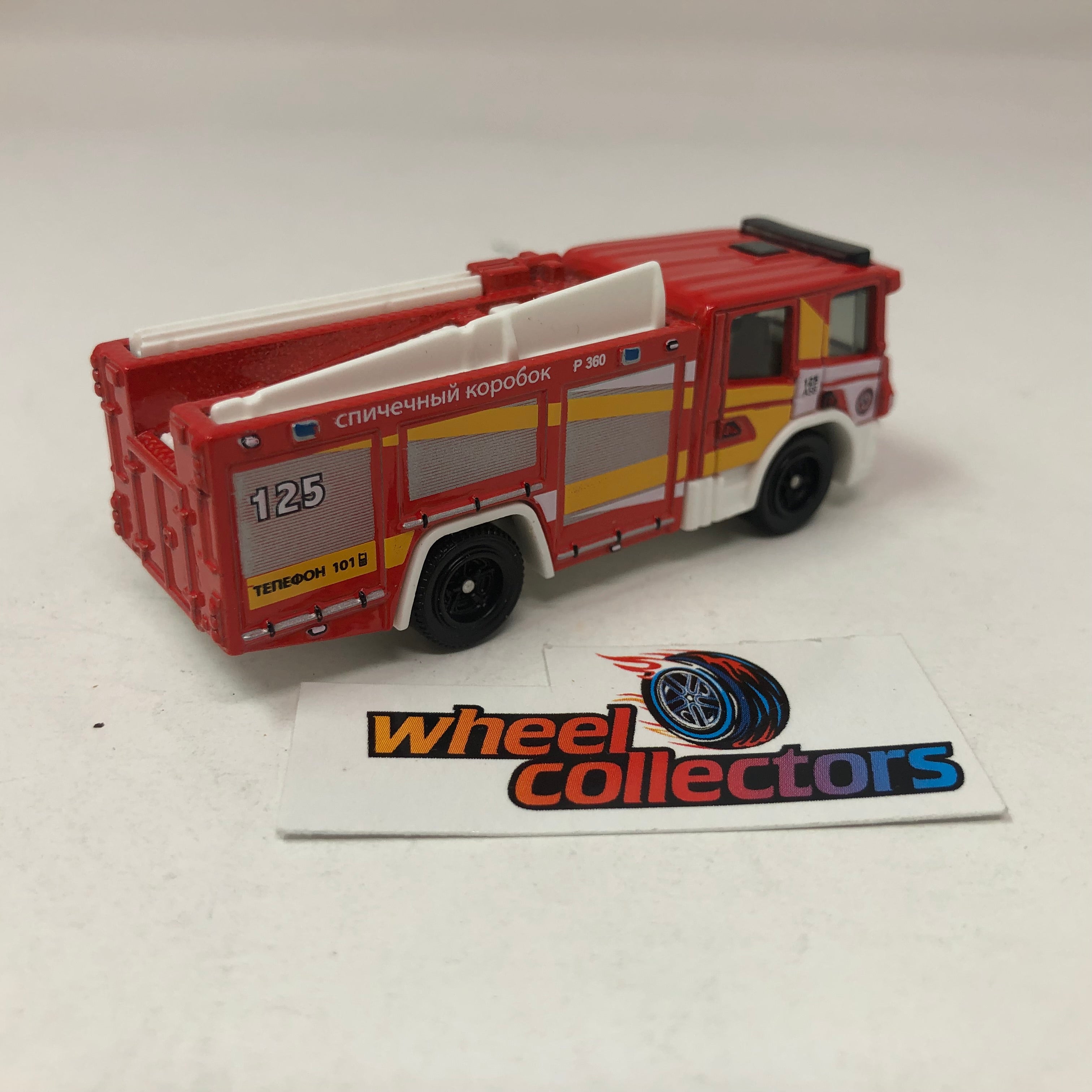 Scania P 360 Fire Truck * Red * Matchbox Global Series Loose 1:64 Scale、mySite、hgirdovlk