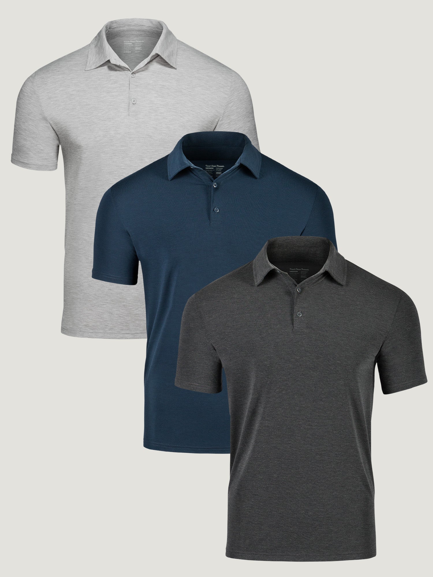  Performance Polo Active Essentials 3-Pack、mySite、ghnorth