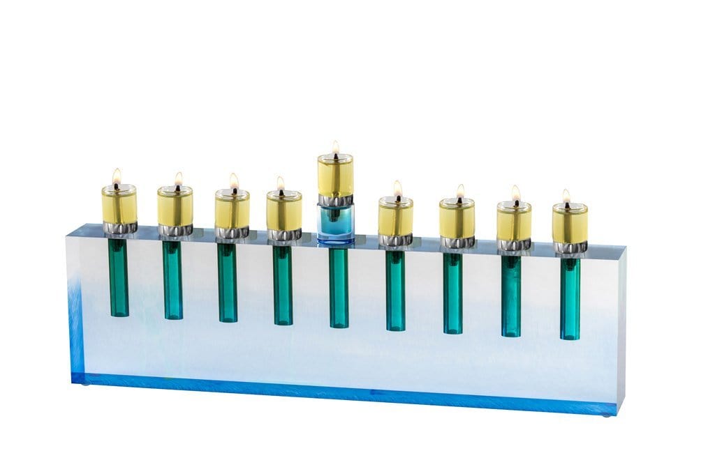 Acrylic Oil Menorah - (Choice of Colors)、mySite、topwebapps