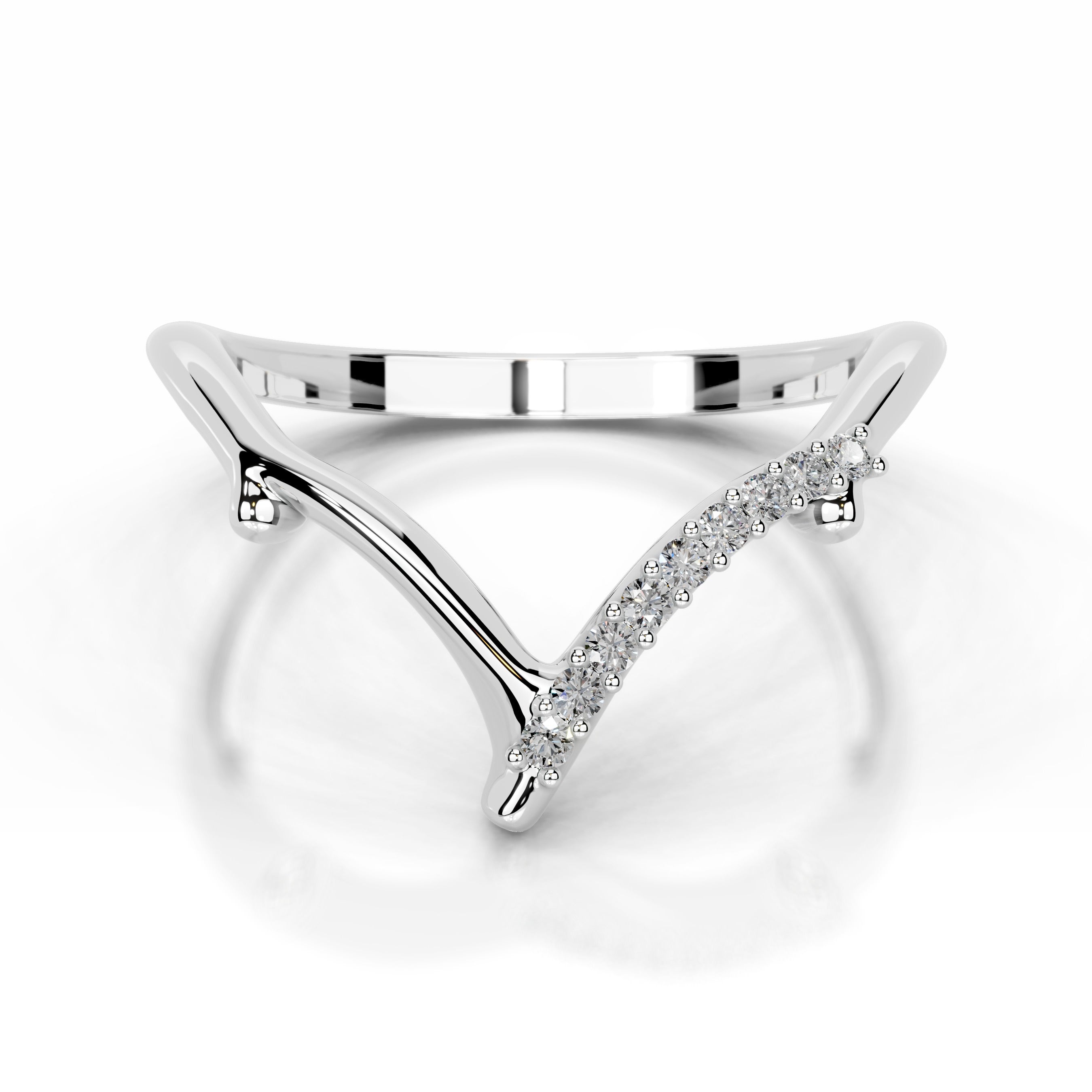 Sparkling brunch Lab Grown Diamond Wedding band - Platinum、mySite、hinf8tx79